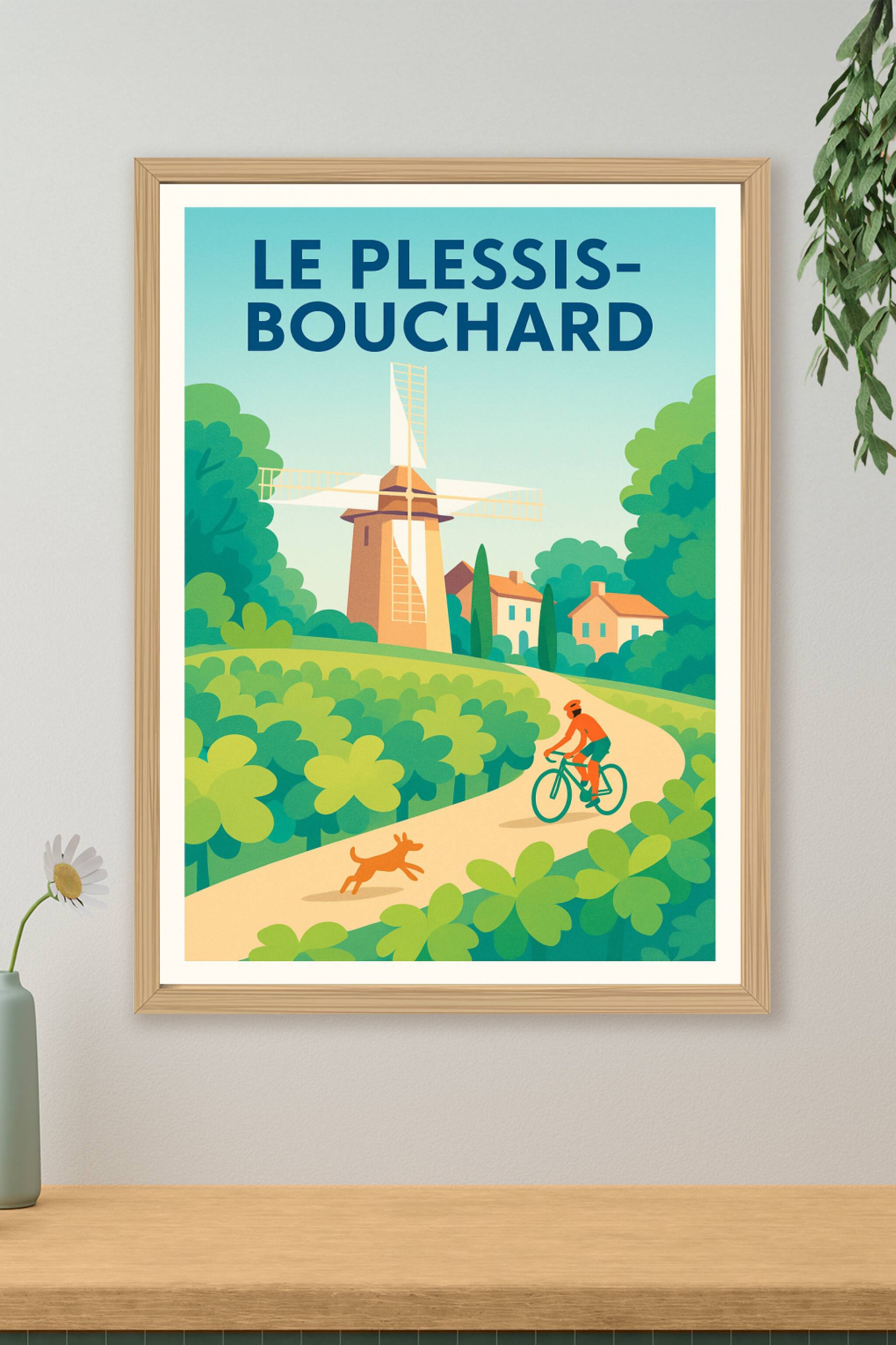 Affiche de Le Plessis-Bouchard - Balade champêtre et sérénité