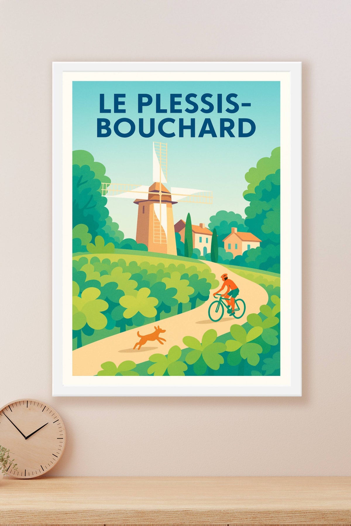 Affiche de Le Plessis-Bouchard - Balade champêtre et sérénité