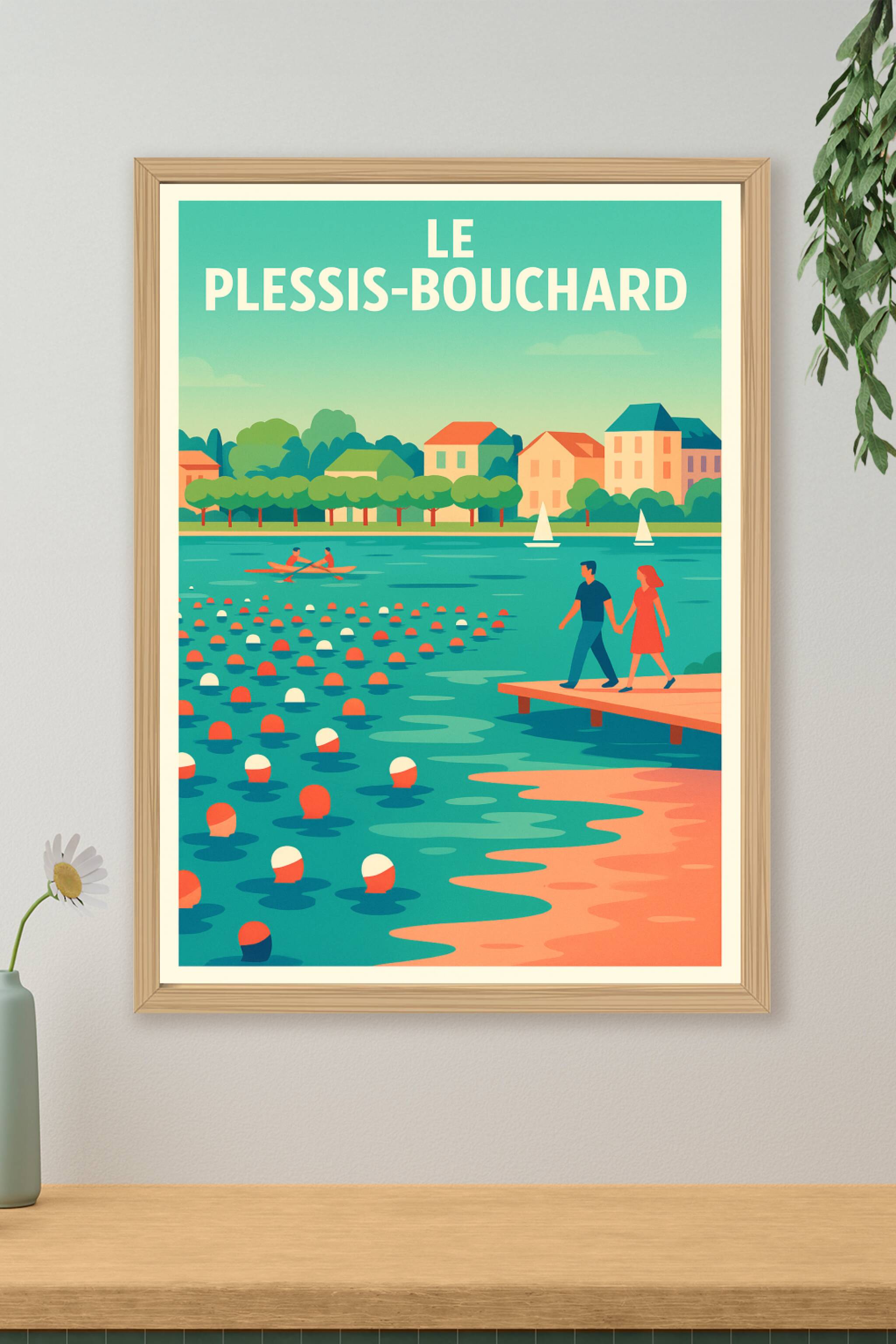Affiche de Le Plessis-Bouchard - Charme paisible au bord de l'eau