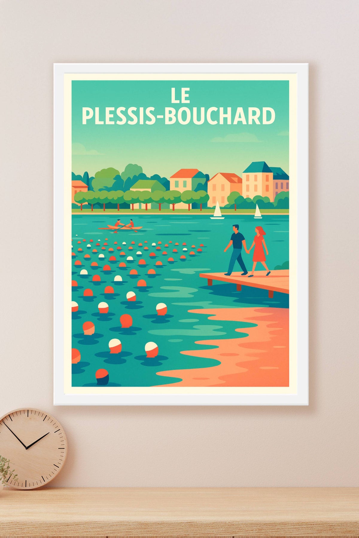 Affiche de Le Plessis-Bouchard - Charme paisible au bord de l'eau