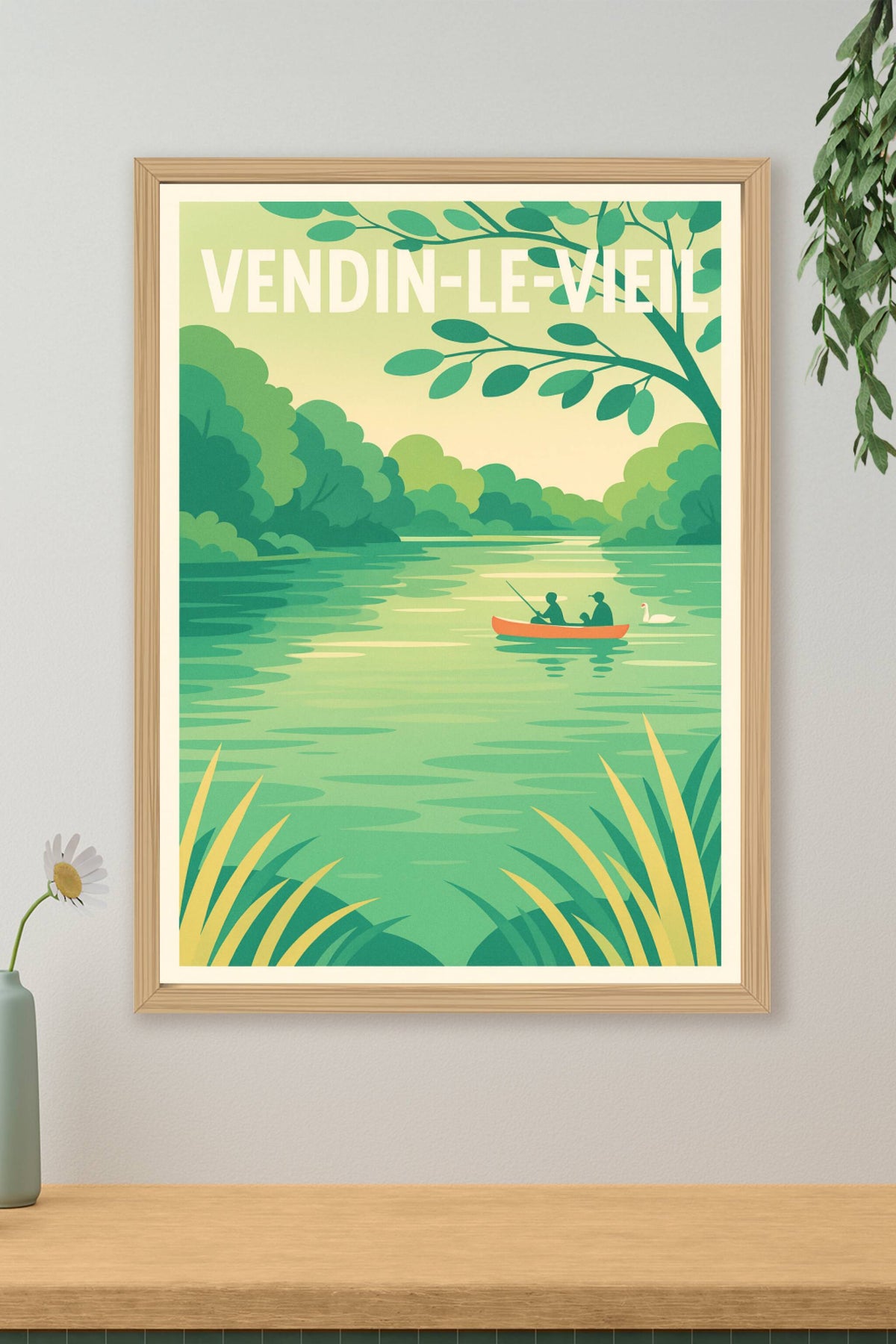 Affiche de VENDIN-LE-VIEIL - Escapade paisible au fil de l'eau