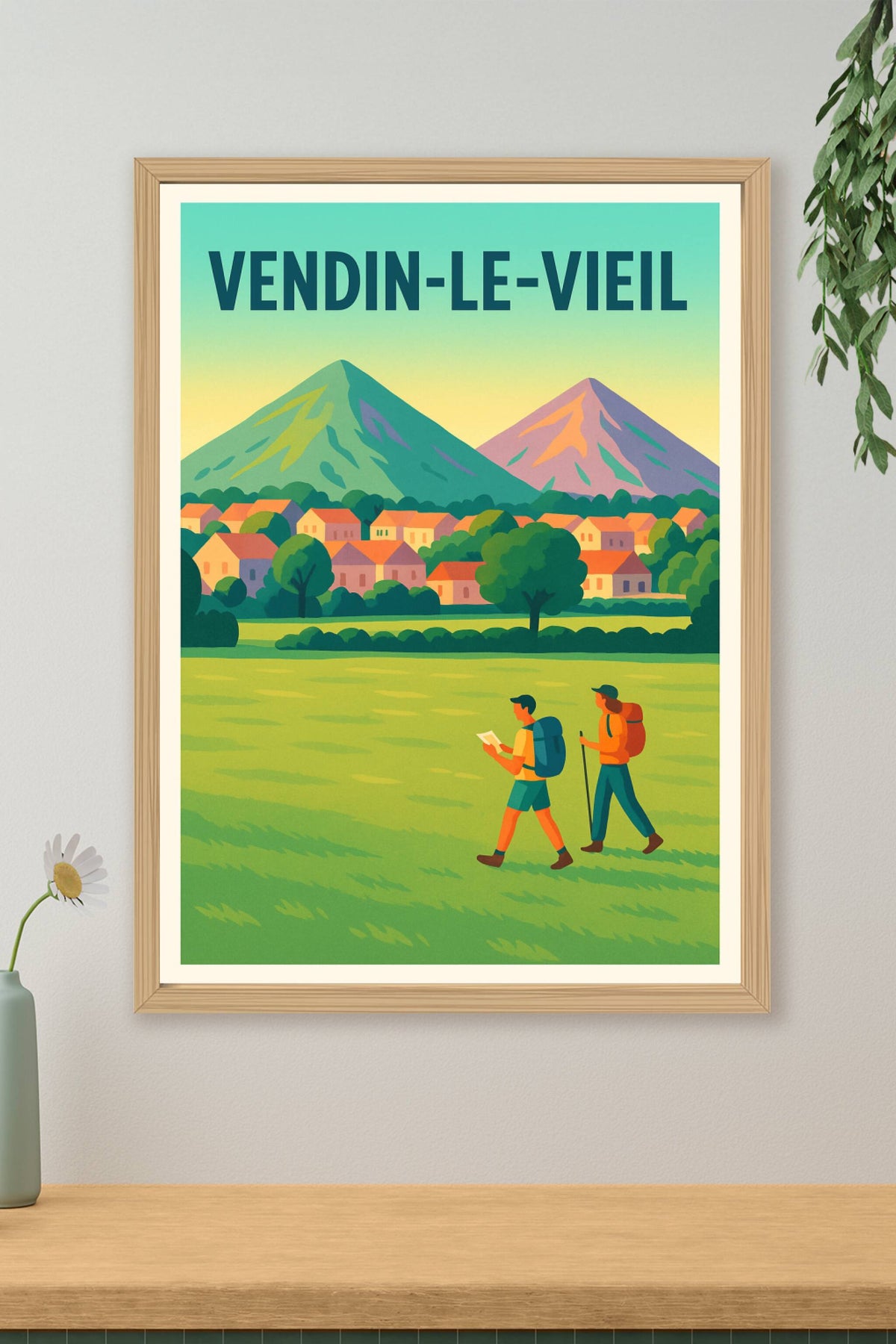 Affiche de VENDIN-LE-VIEIL - Escapade nature entre volcans et villages