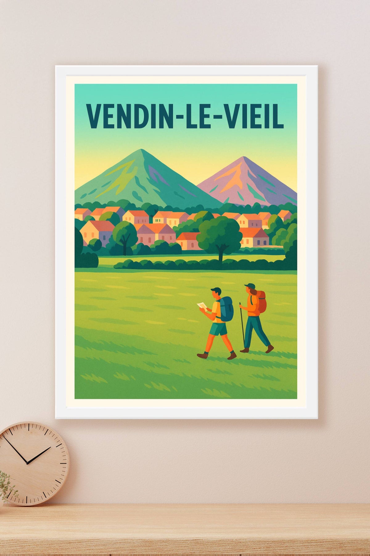 Affiche de VENDIN-LE-VIEIL - Escapade nature entre volcans et villages