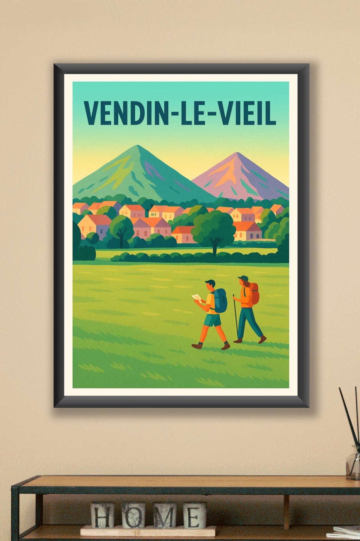 Affiche de VENDIN-LE-VIEIL - Escapade nature entre volcans et villages