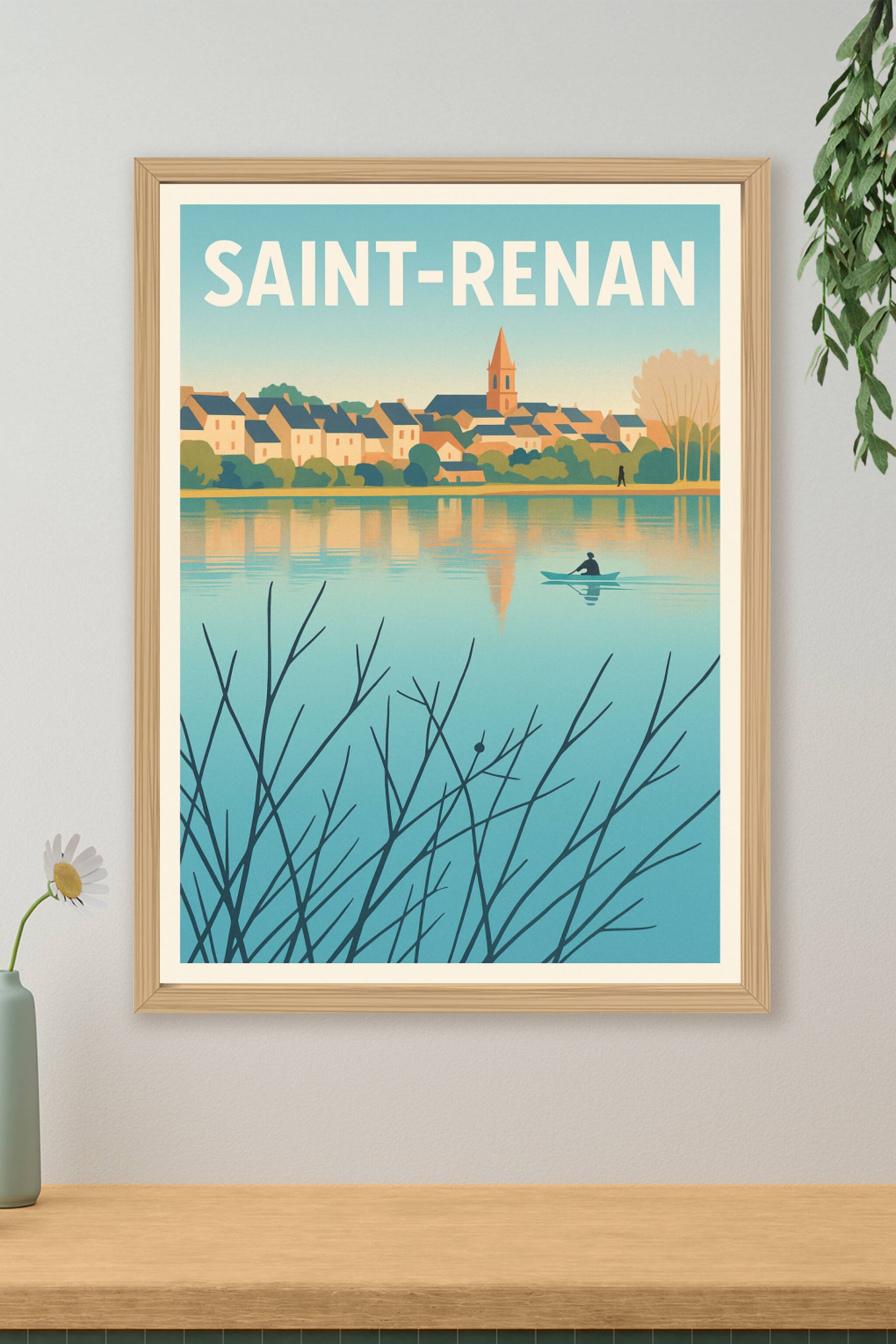 Affiche de Saint-Renan - Sérénité au fil de l'eau
