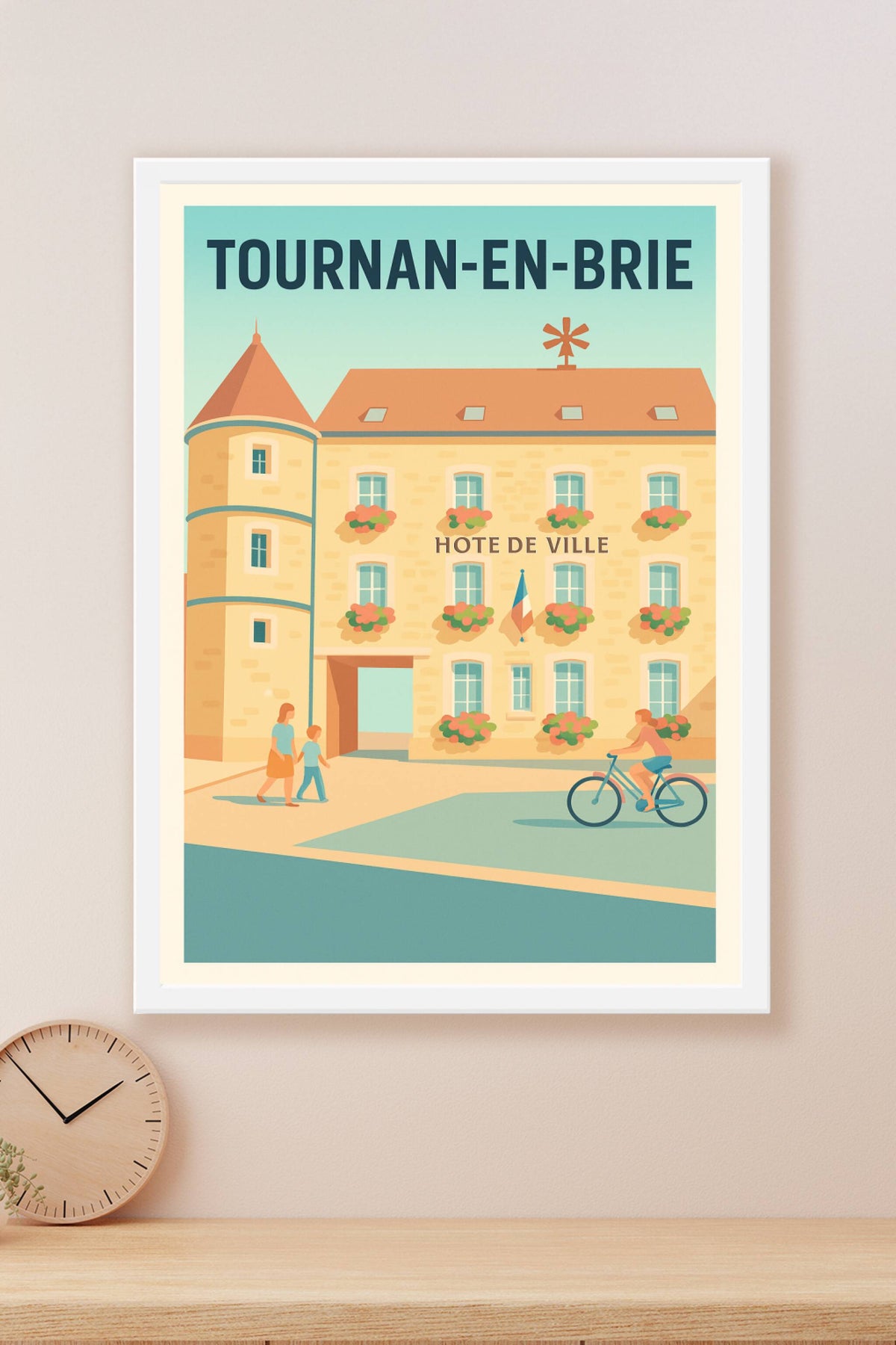 Affiche de Tournan-en-Brie - Charme et douceur de vivre