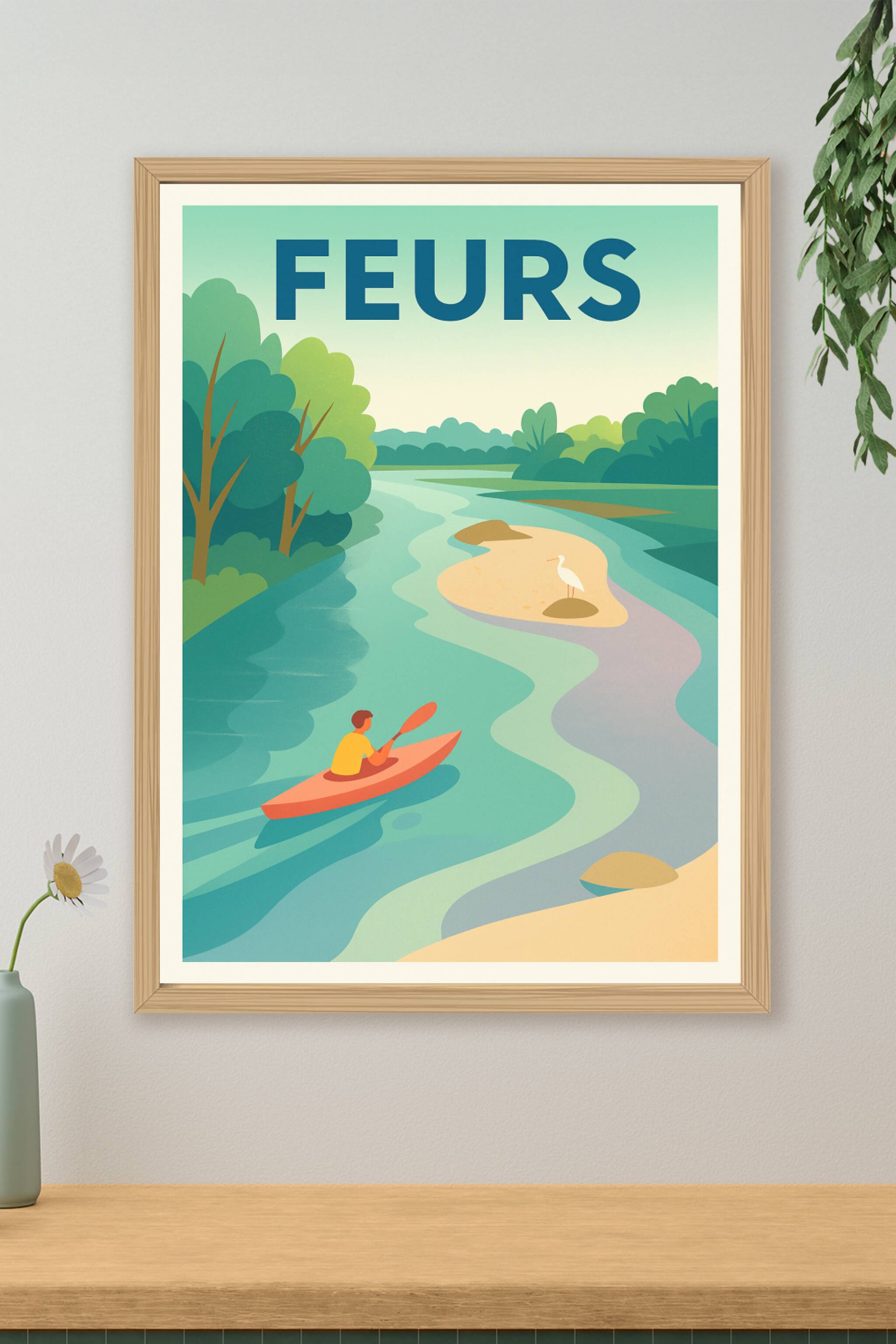 Affiche de Feurs - Escapade nature au fil de l'eau