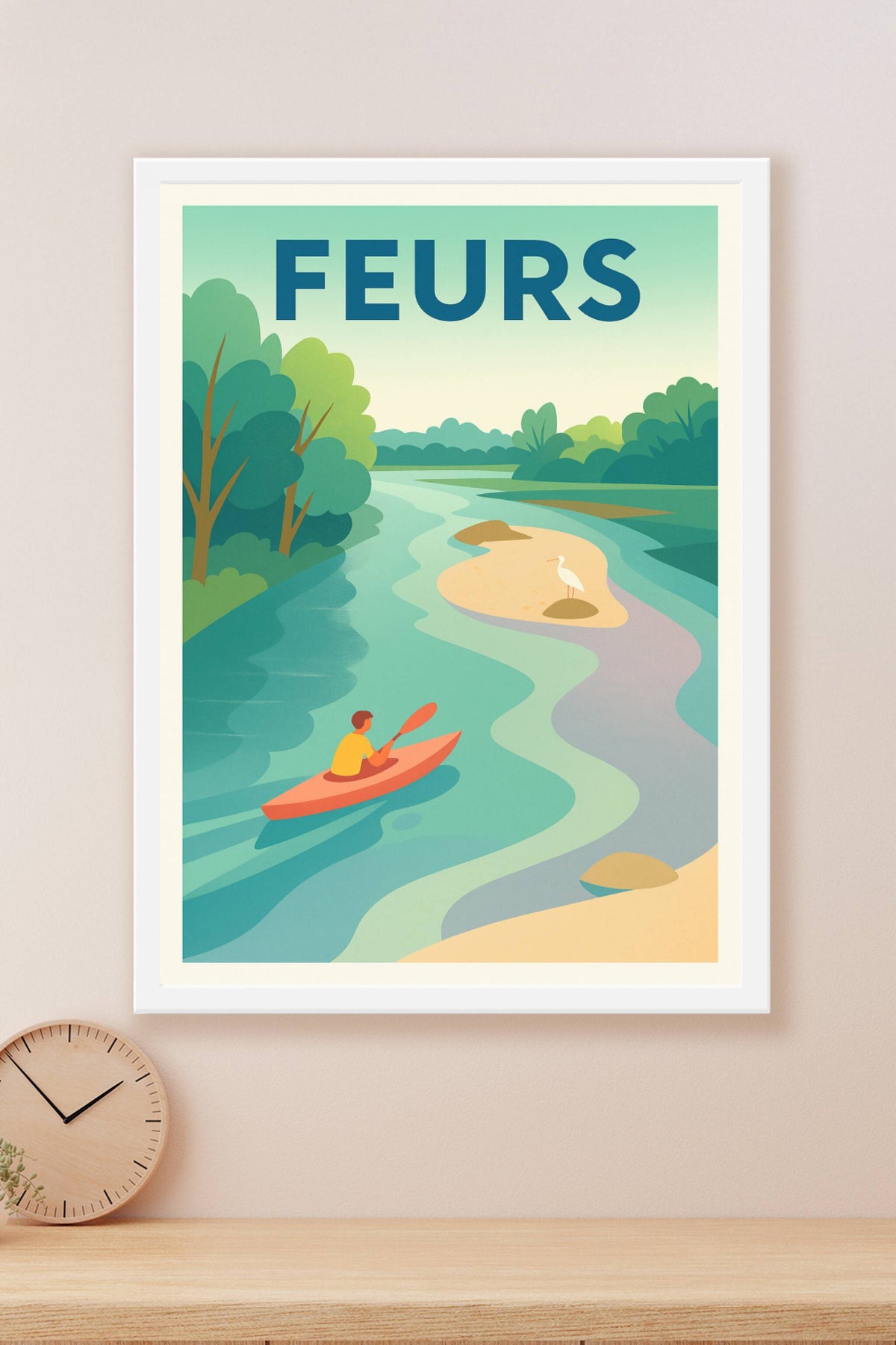 Affiche de Feurs - Escapade nature au fil de l'eau