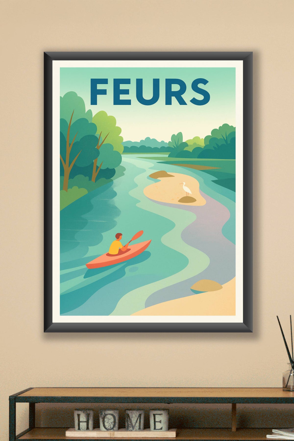 Affiche de Feurs - Escapade nature au fil de l'eau