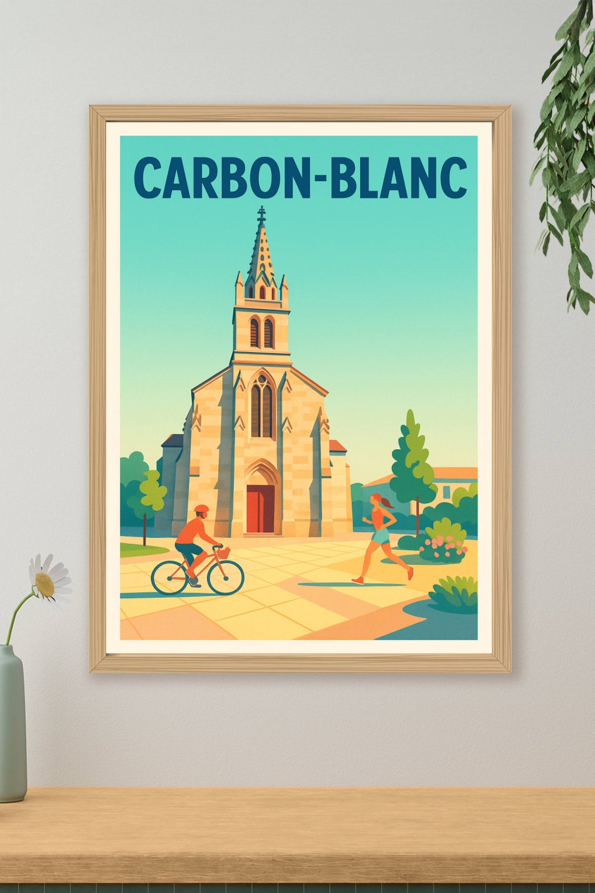 Affiche de Carbon-Blanc - Charme et sérénité au cœur de la ville