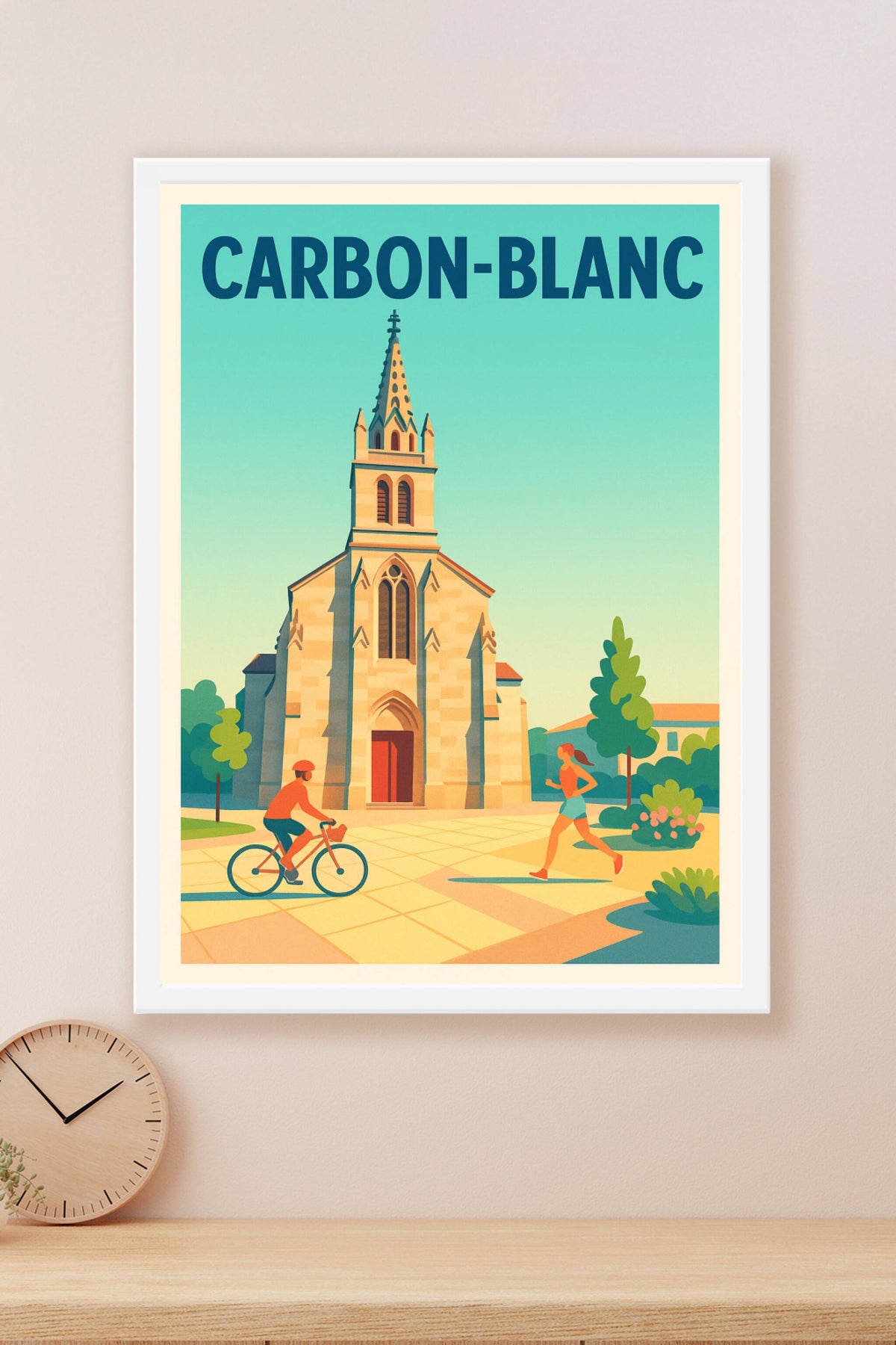 Affiche de Carbon-Blanc - Charme et sérénité au cœur de la ville