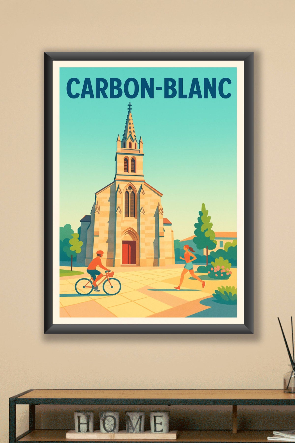 Affiche de Carbon-Blanc - Charme et sérénité au cœur de la ville