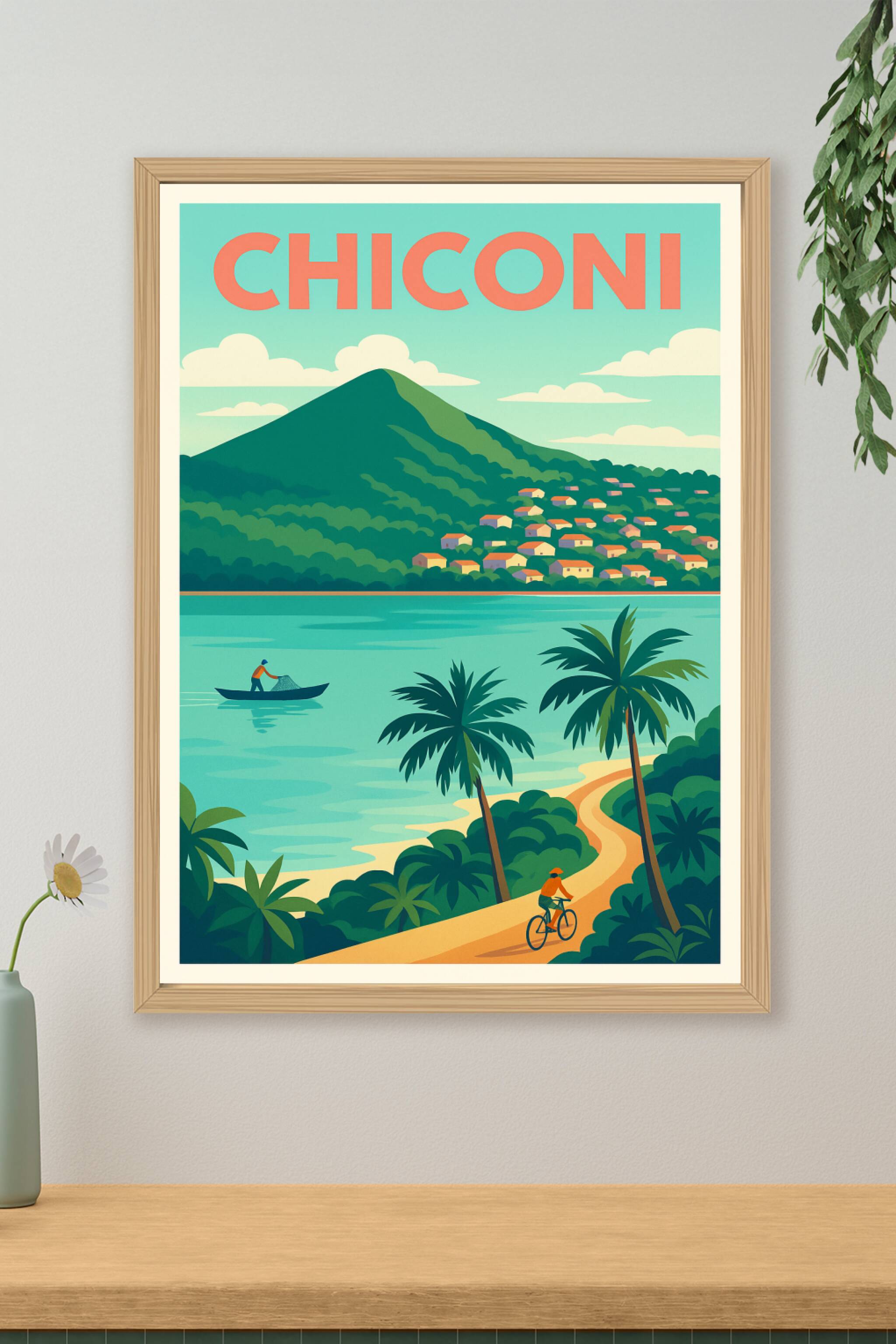Affiche de Chiconi - Échappée tropicale et nature préservée