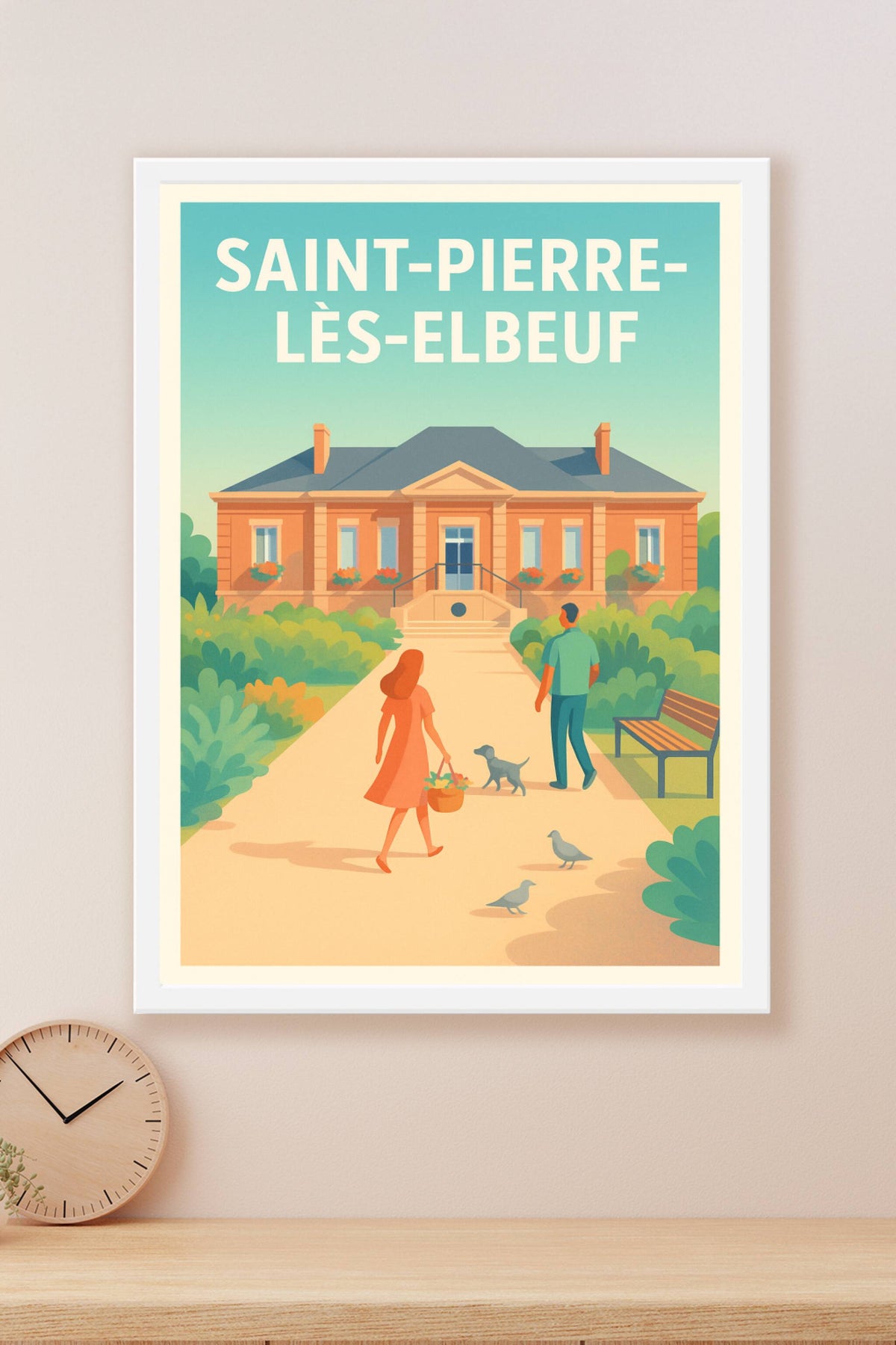 Affiche de Saint-Pierre-lès-Elbeuf - Balade en douceur au cœur de la ville