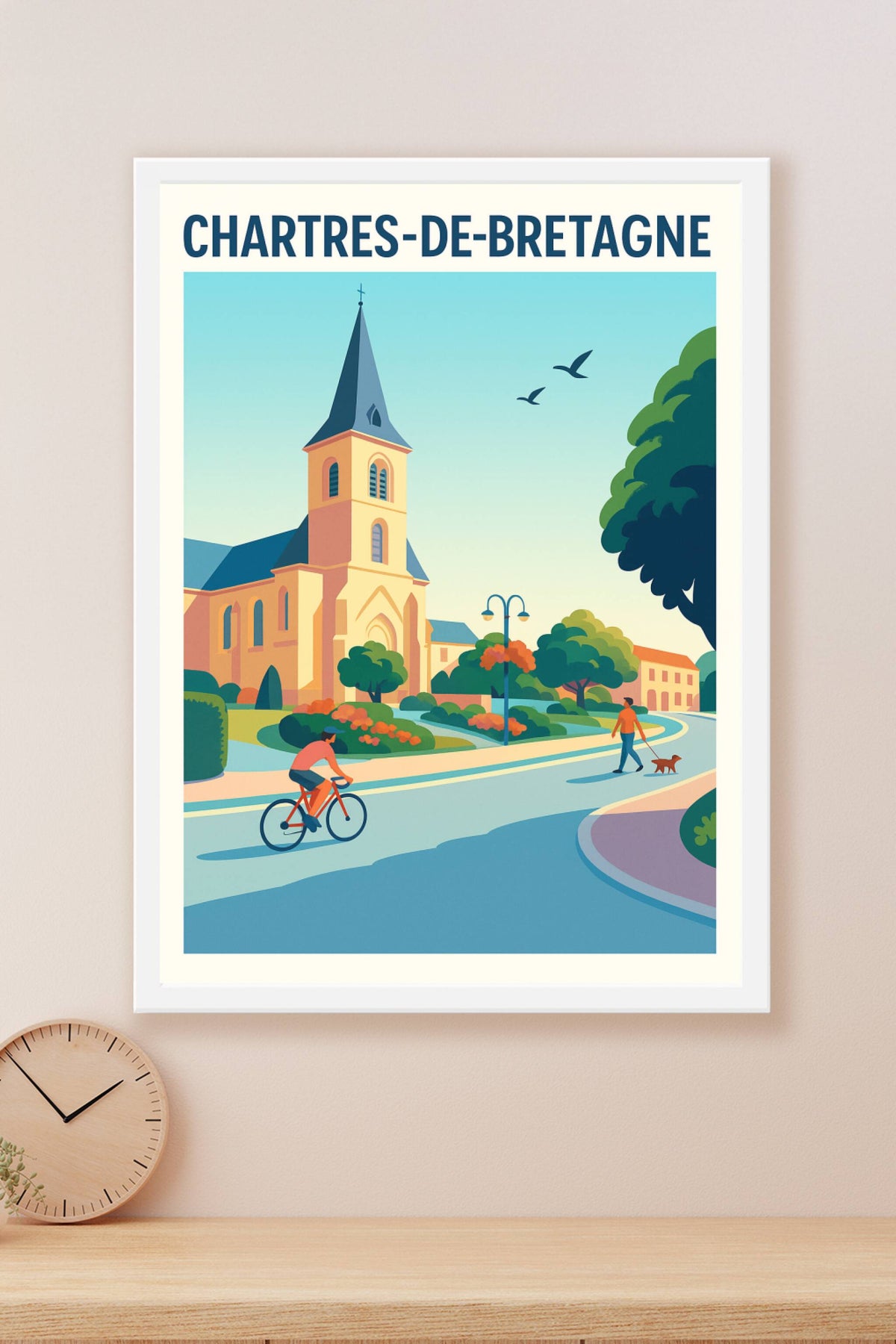 Affiche de Chartres-de-Bretagne - Balade paisible au cœur de la ville
