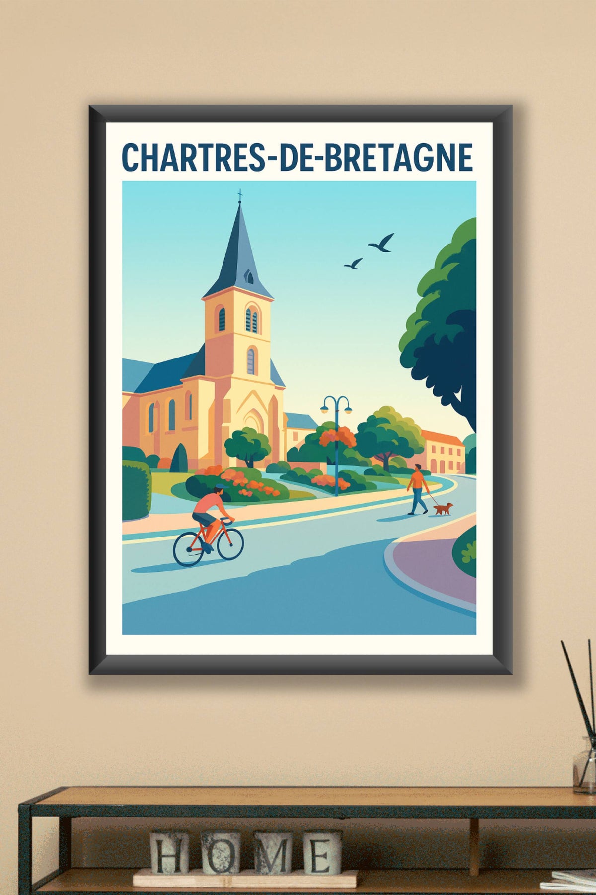 Affiche de Chartres-de-Bretagne - Balade paisible au cœur de la ville