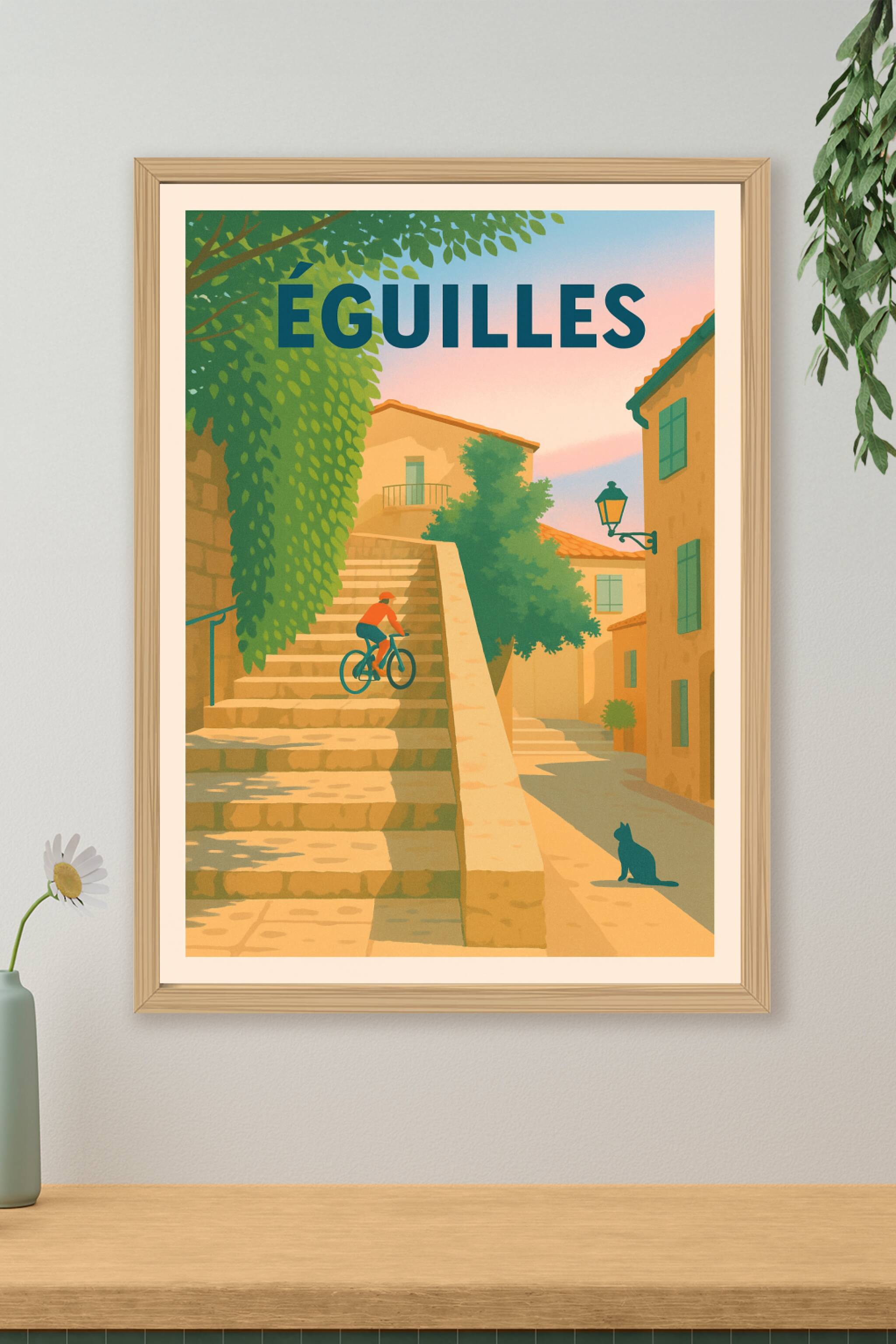 Affiche de Éguilles - Charme et douceur provençale