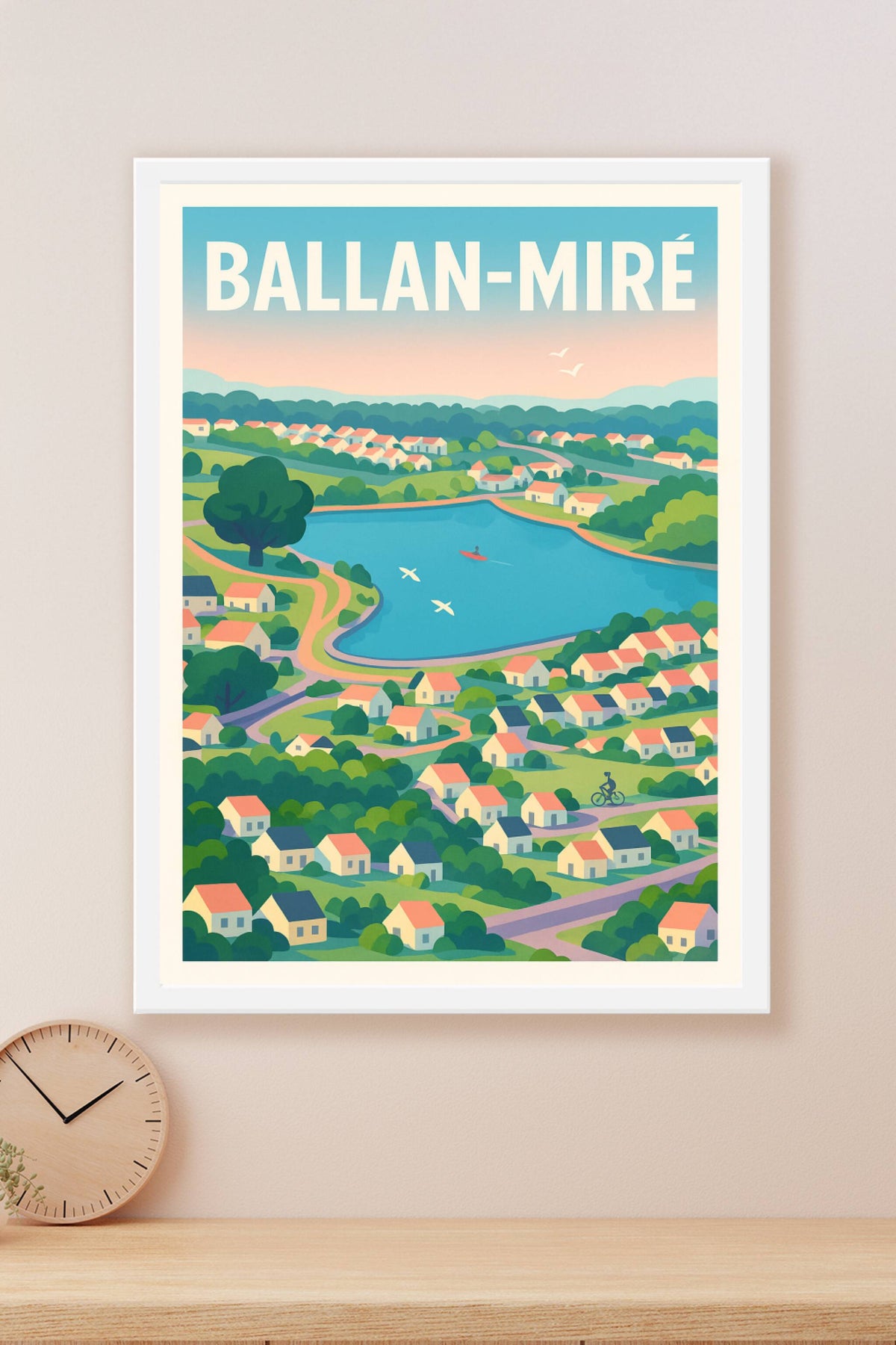 Affiche de Ballan-Miré - Havre de paix au bord de l'eau