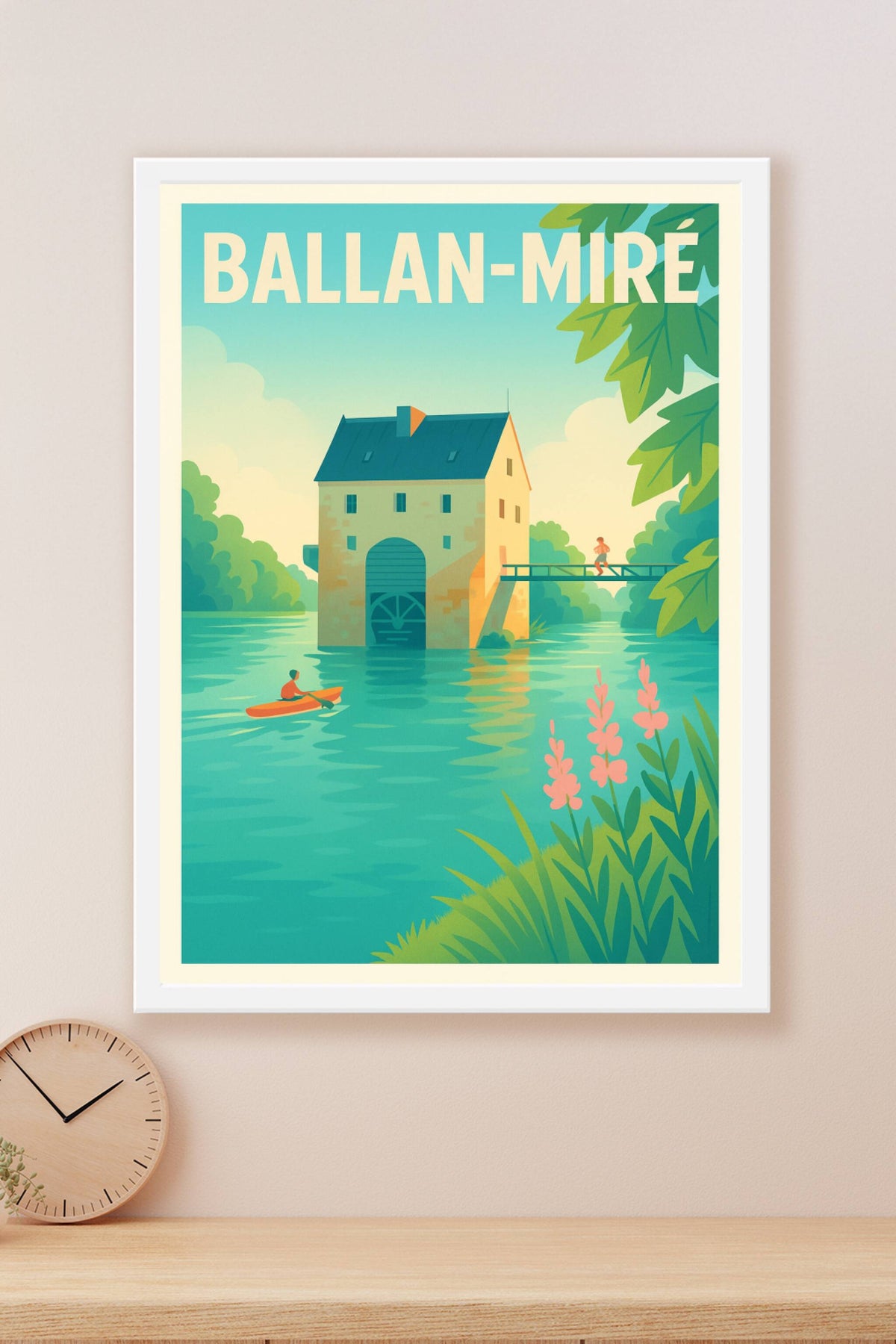 Affiche de Ballan-Miré - Escapade paisible au bord de l'eau