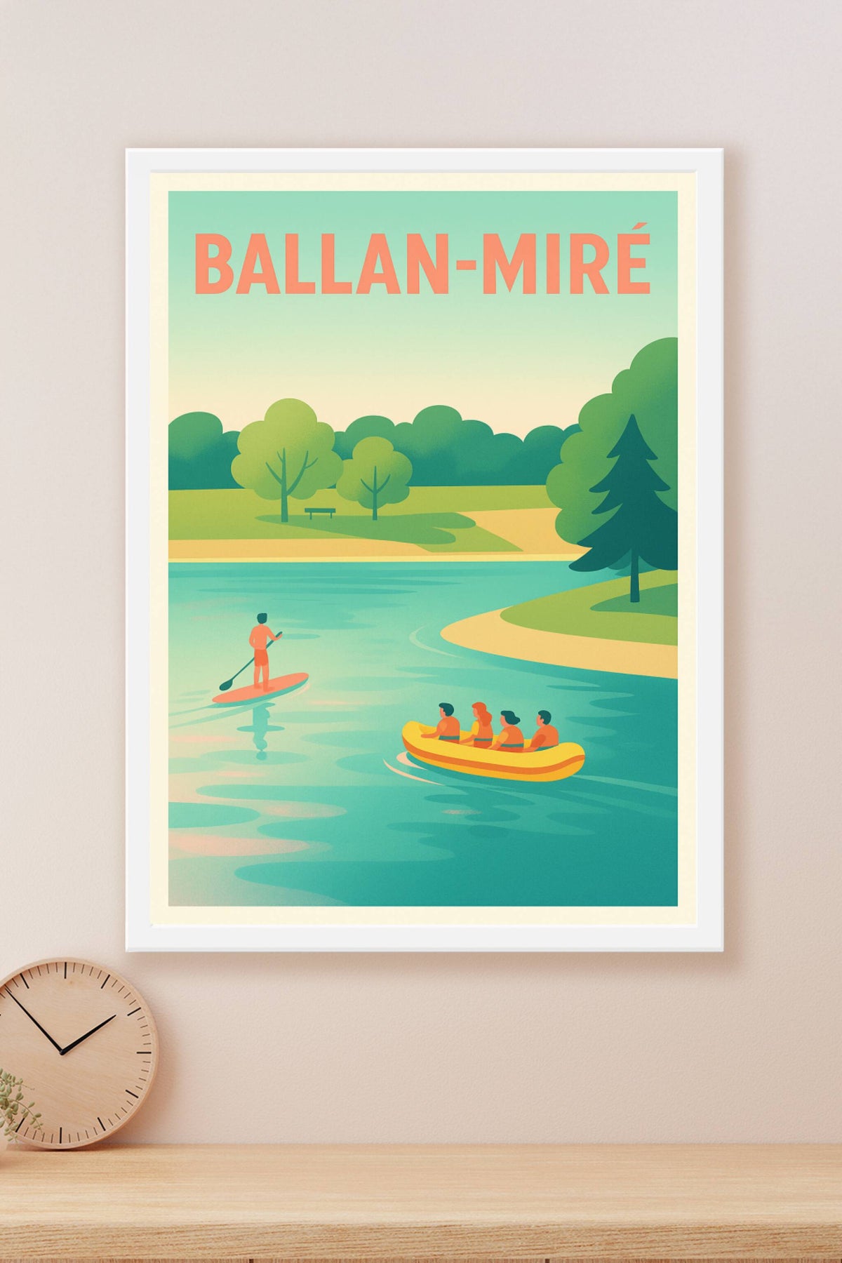 Affiche de Ballan-Miré - Évasion au fil de l'eau