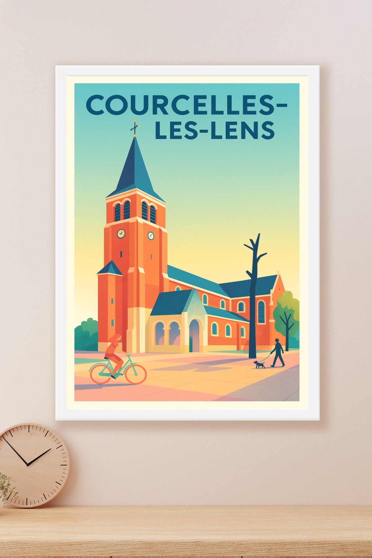 Affiche de Courcelles-les-Lens - Charme et sérénité au cœur du Nord