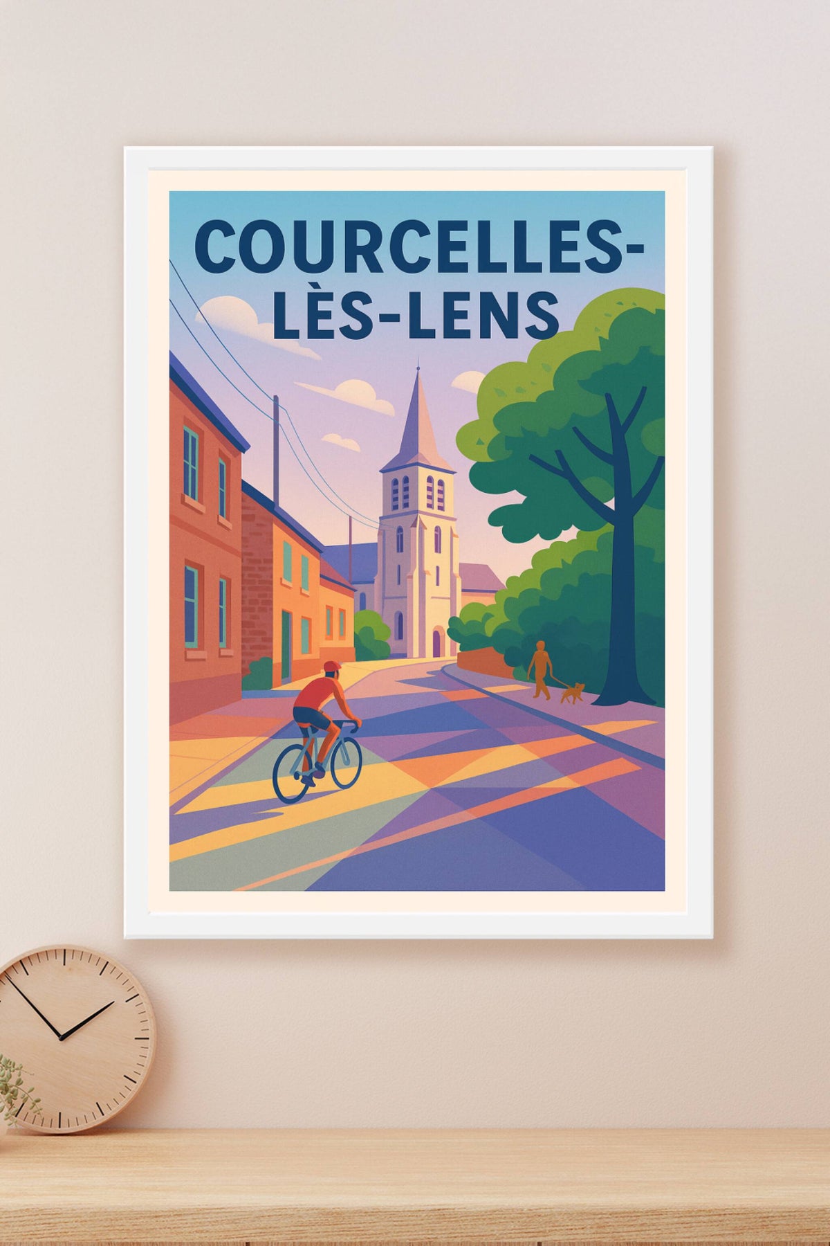 Affiche de Courcelles-lès-Lens - Ambiance paisible au cœur de la ville