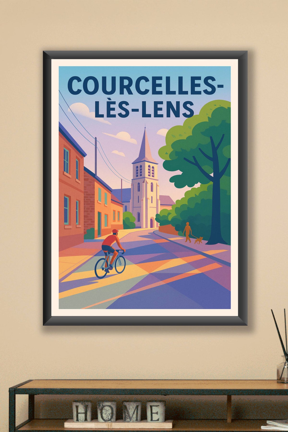 Affiche de Courcelles-lès-Lens - Ambiance paisible au cœur de la ville
