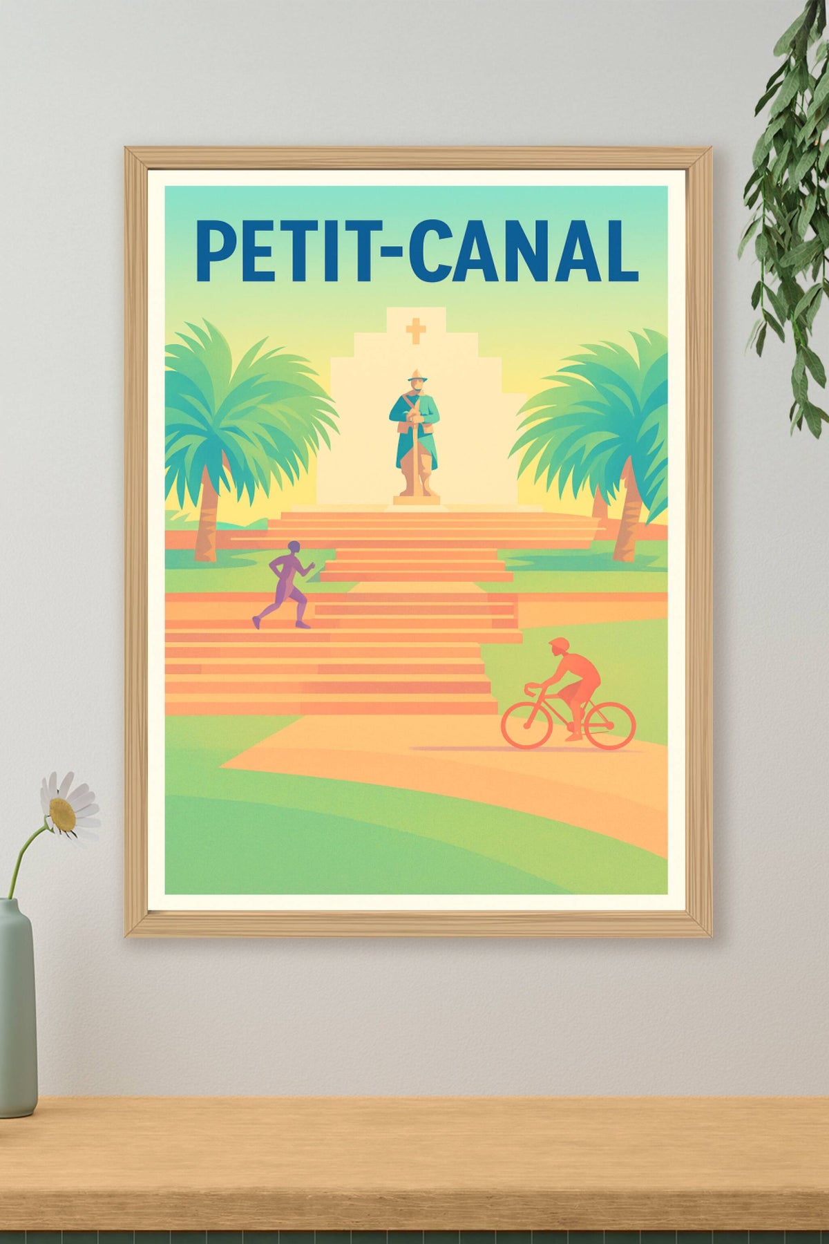 Affiche de Petit-Canal - Escapade sportive et patrimoine ensoleillé