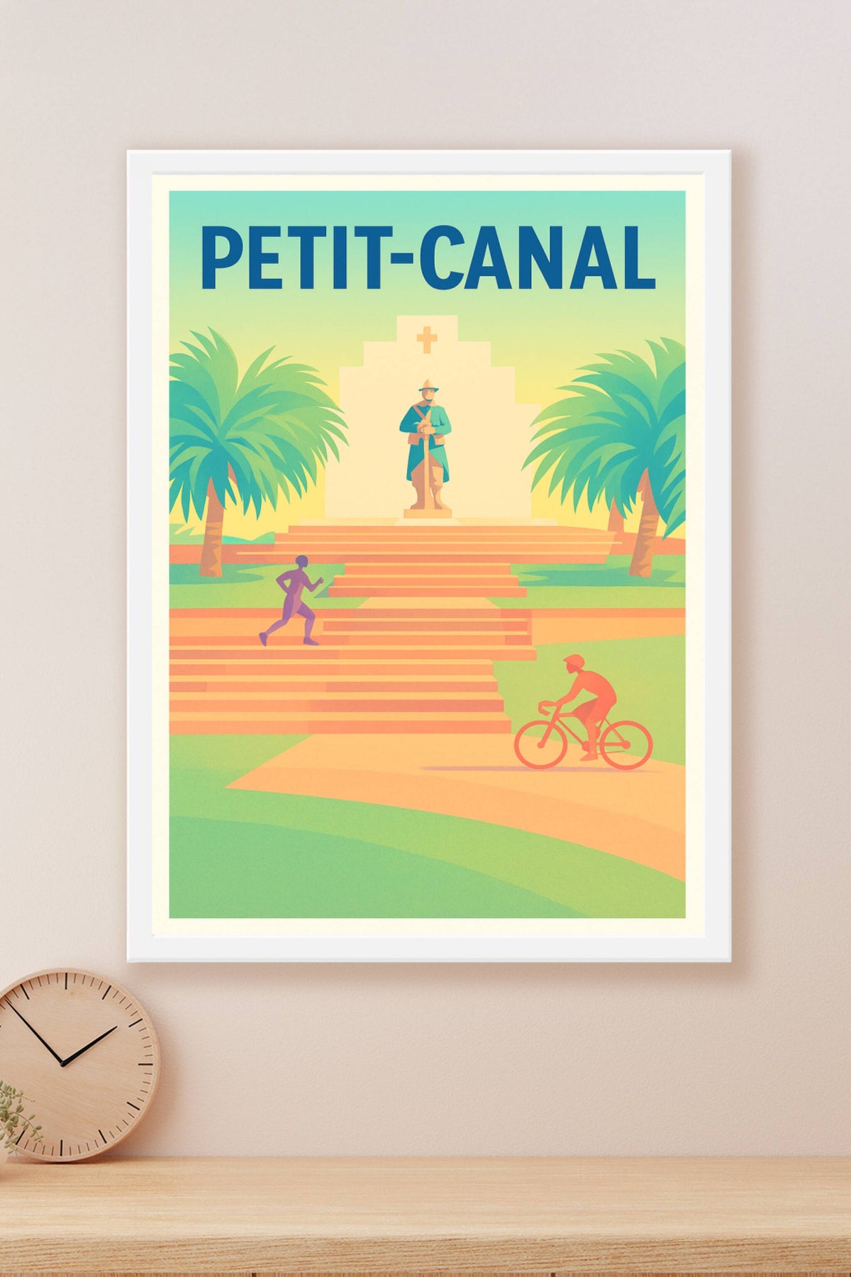 Affiche de Petit-Canal - Escapade sportive et patrimoine ensoleillé