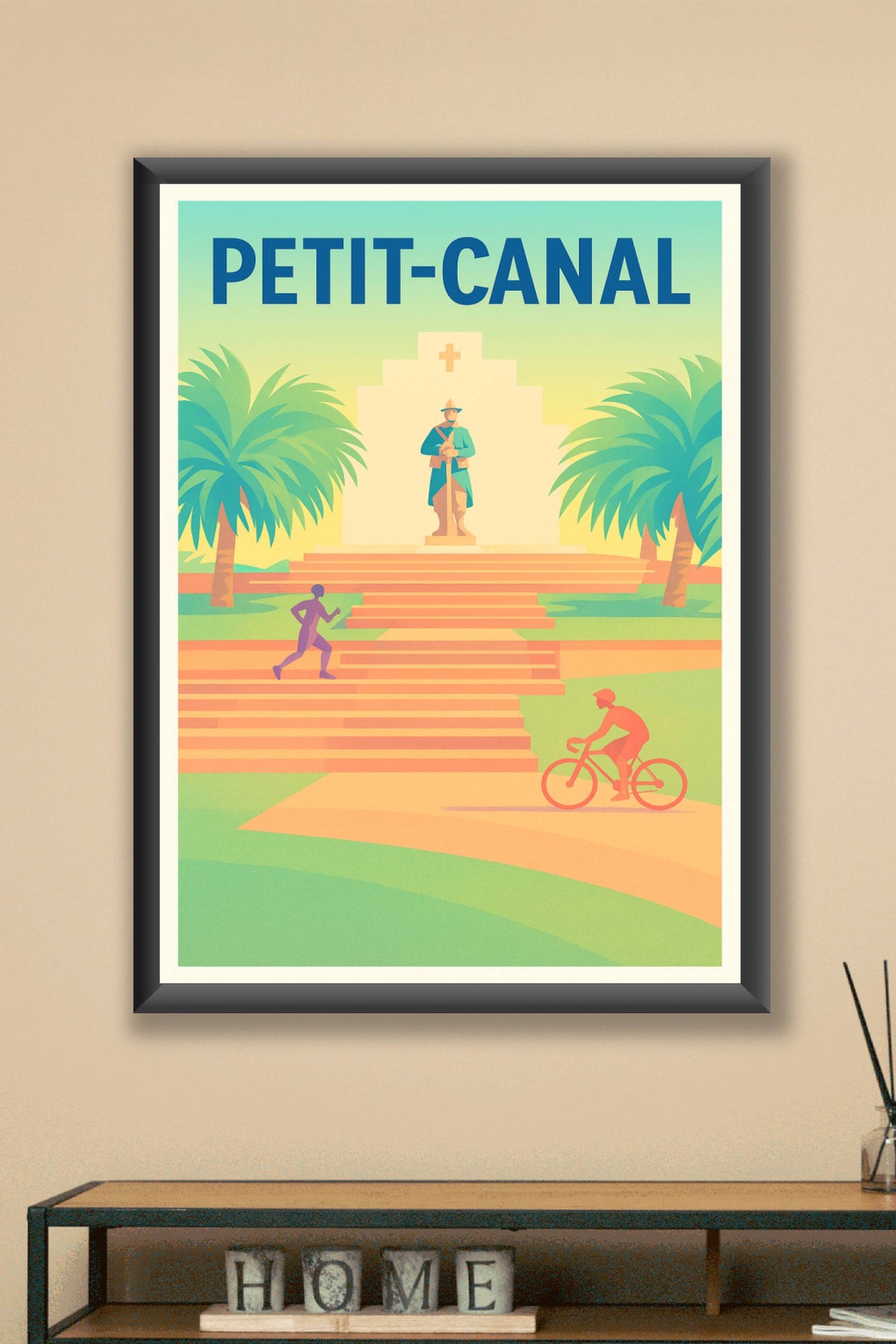Affiche de Petit-Canal - Escapade sportive et patrimoine ensoleillé