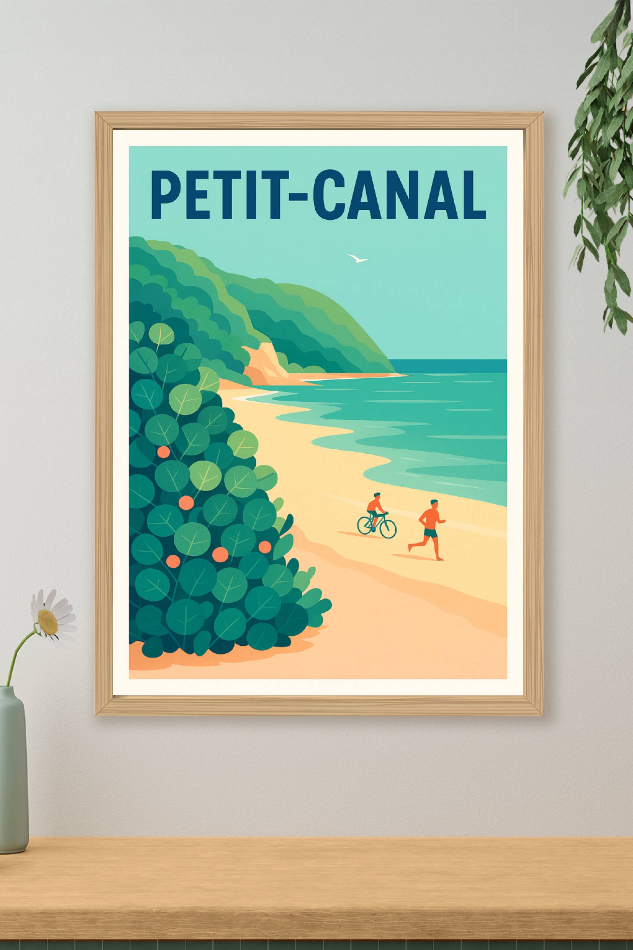 Affiche de Petit-Canal - Évasion entre mer et nature