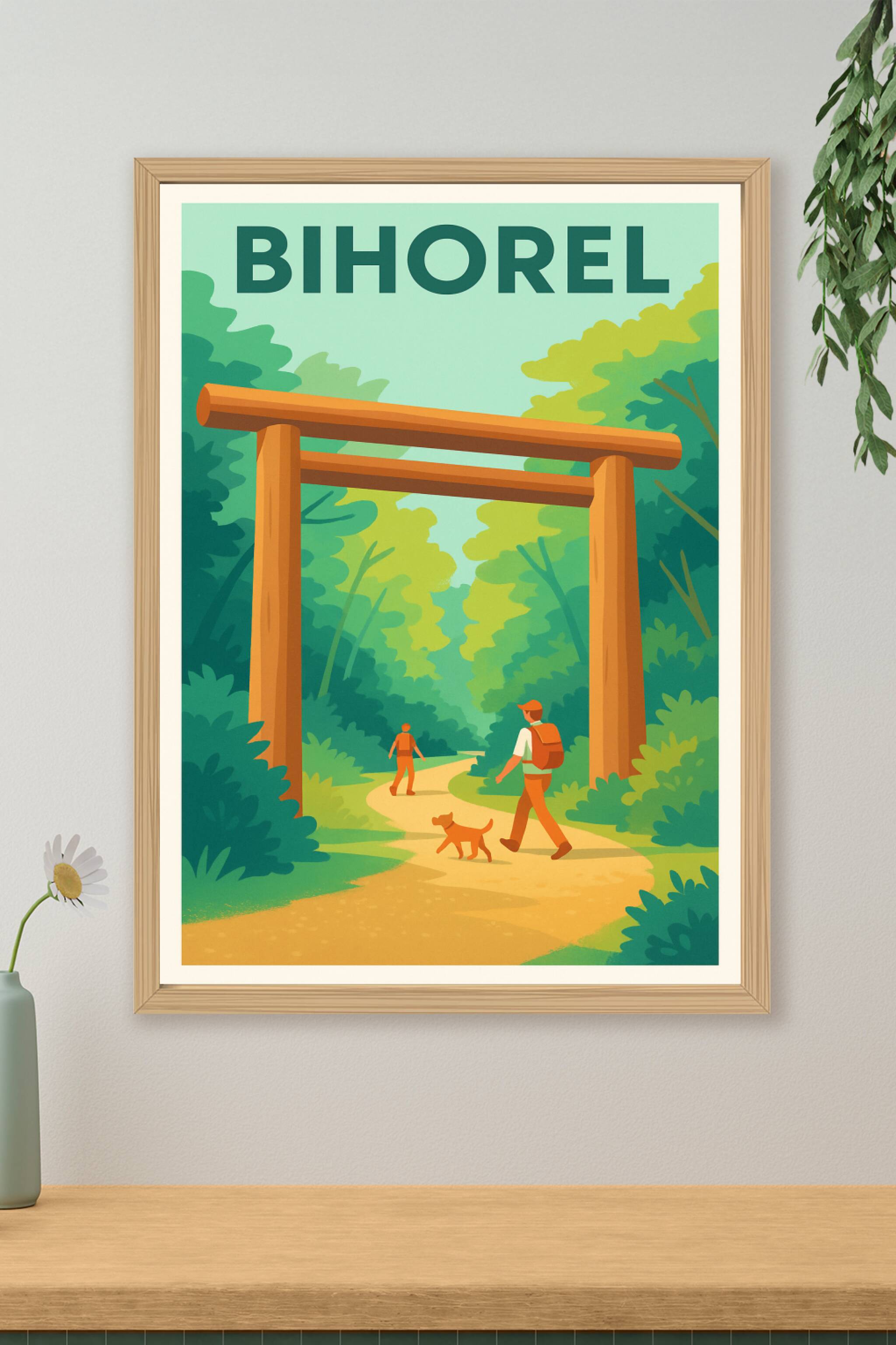 Affiche de Bihorel - Promenade nature et sérénité