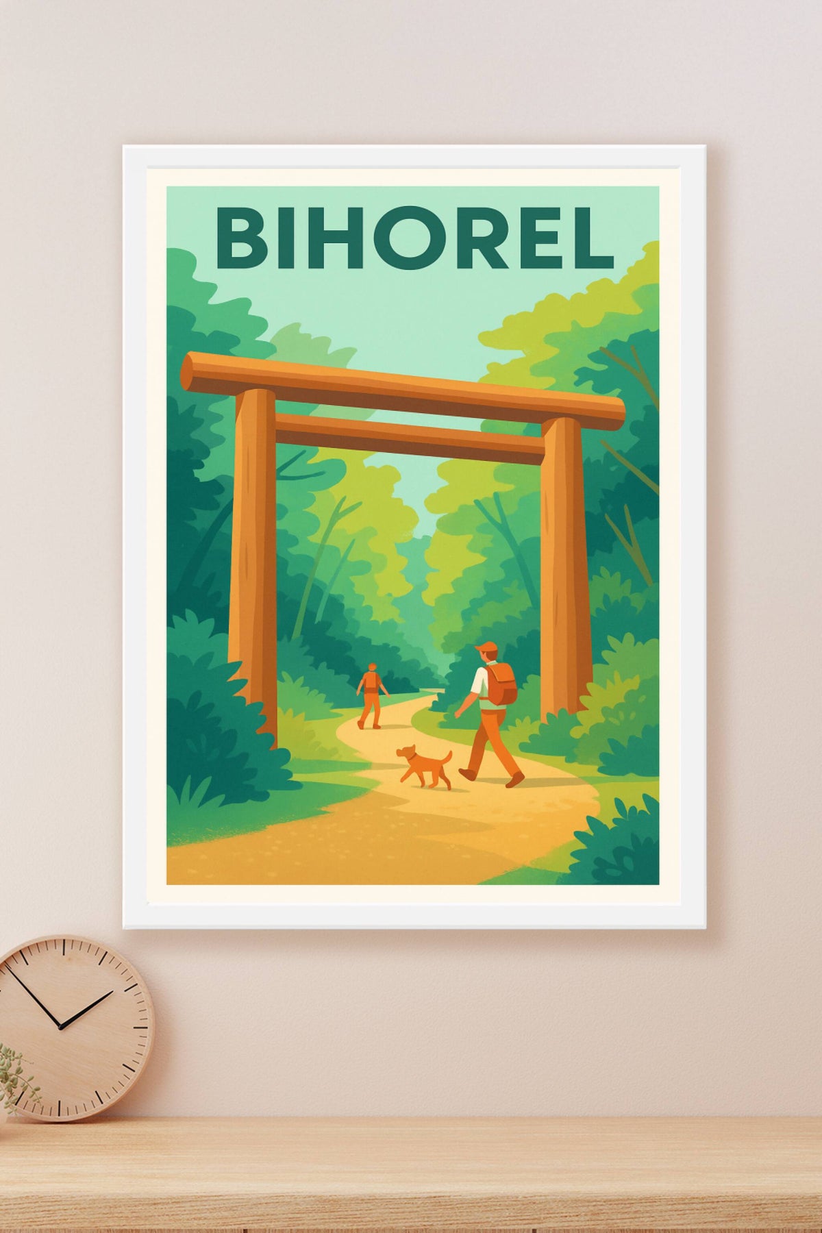 Affiche de Bihorel - Promenade nature et sérénité