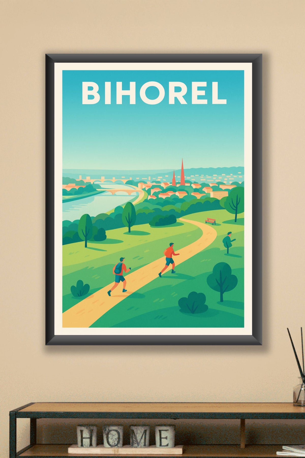 Affiche de Bihorel - Évasion et nature au cœur de la ville