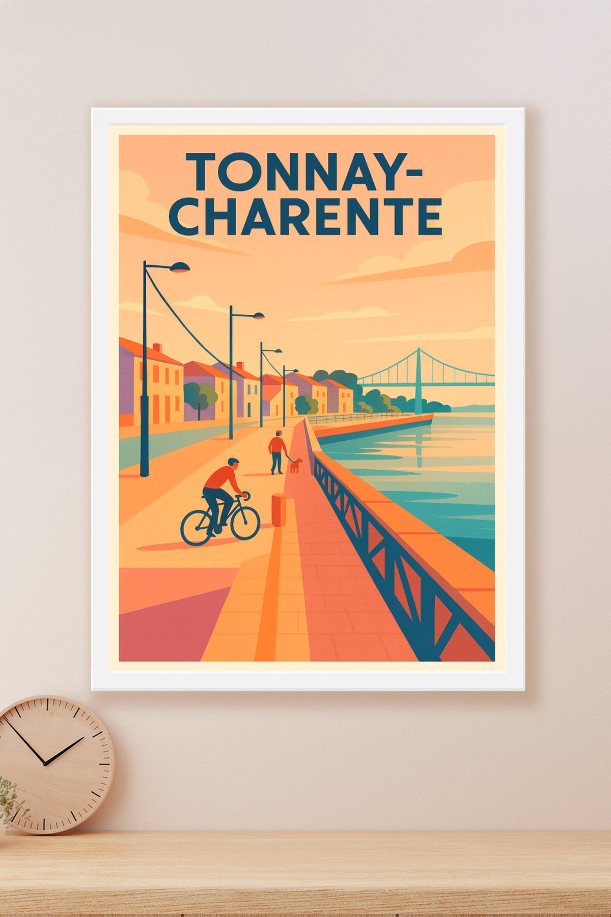 Affiche de Tonnay-Charente - Balade au bord de la Charente