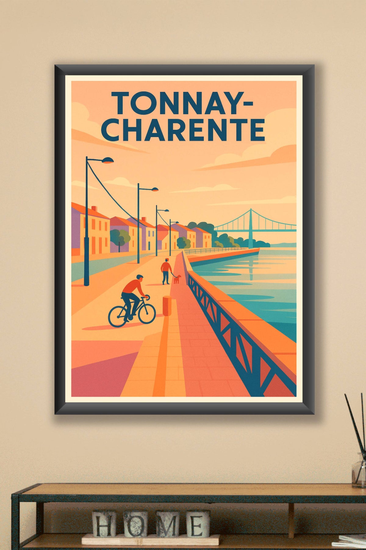 Affiche de Tonnay-Charente - Balade au bord de la Charente
