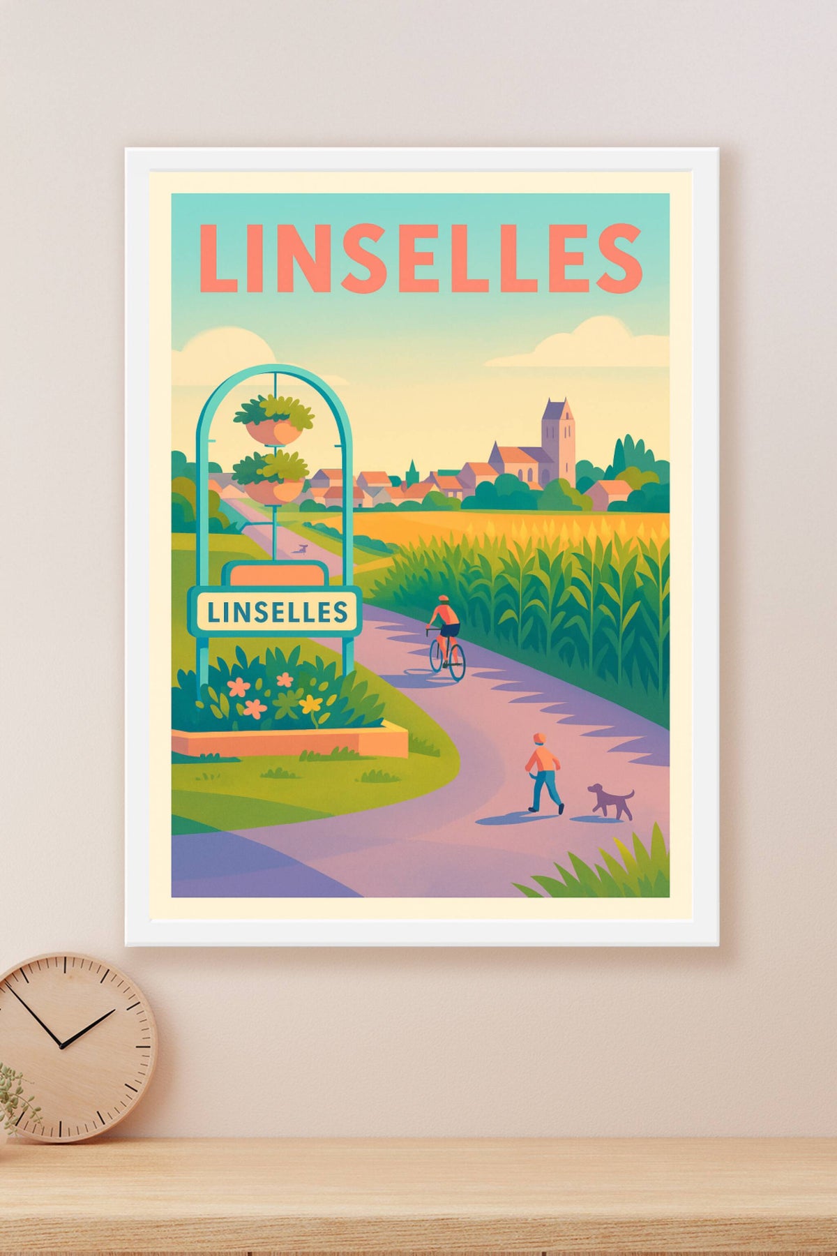 Affiche de Linselles - Charme et sérénité à la campagne