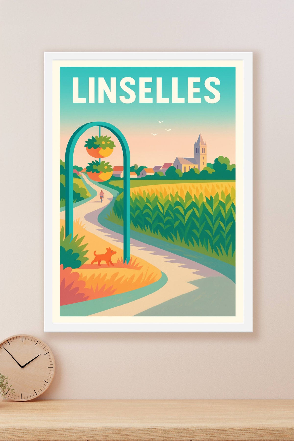 Affiche de Linselles - Charme bucolique et nature préservée