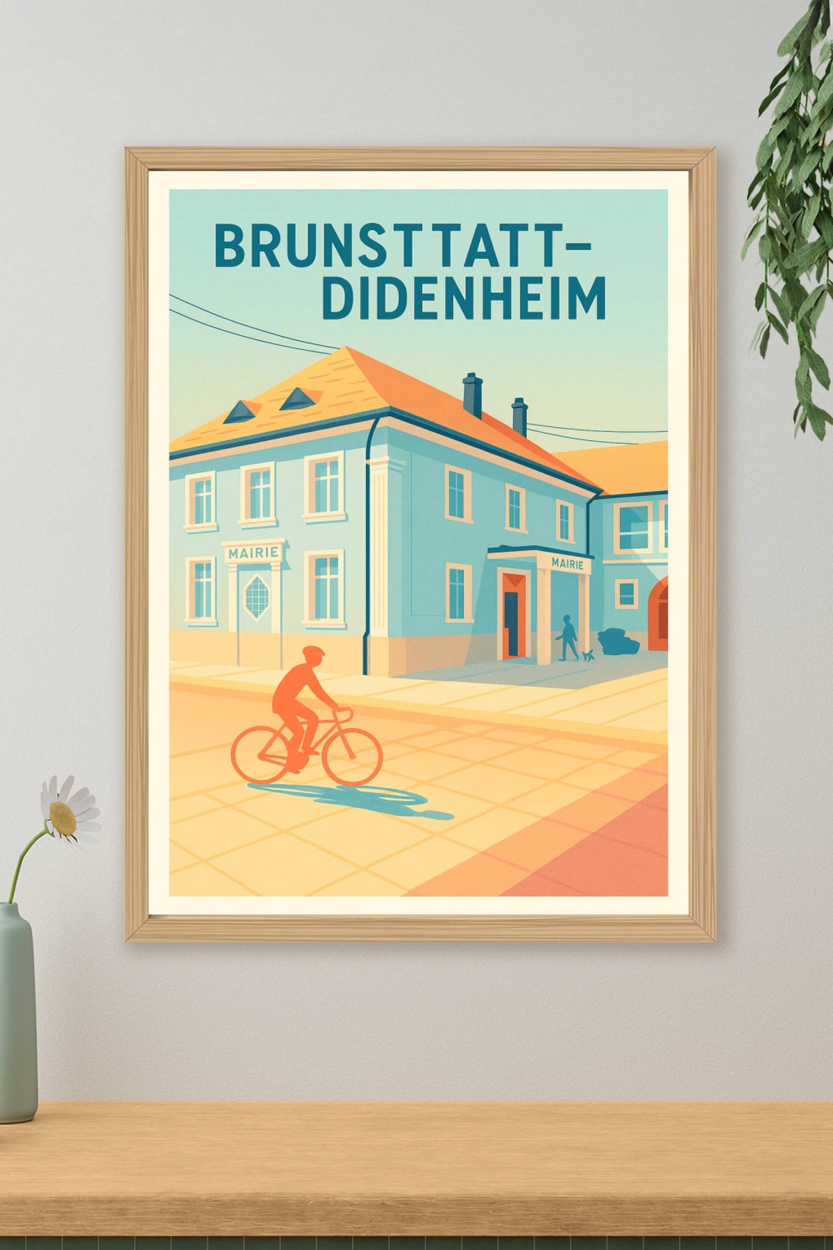 Affiche de Brunstatt-Didenheim - Charme et douceur de vie à la mairie