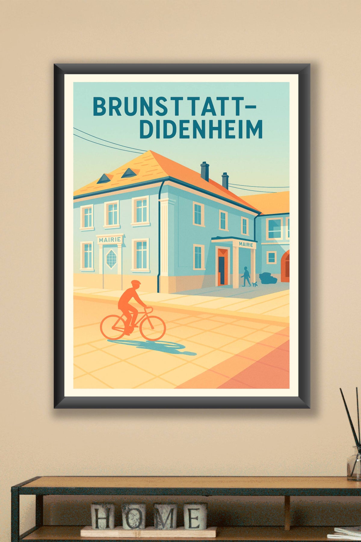 Affiche de Brunstatt-Didenheim - Charme et douceur de vie à la mairie