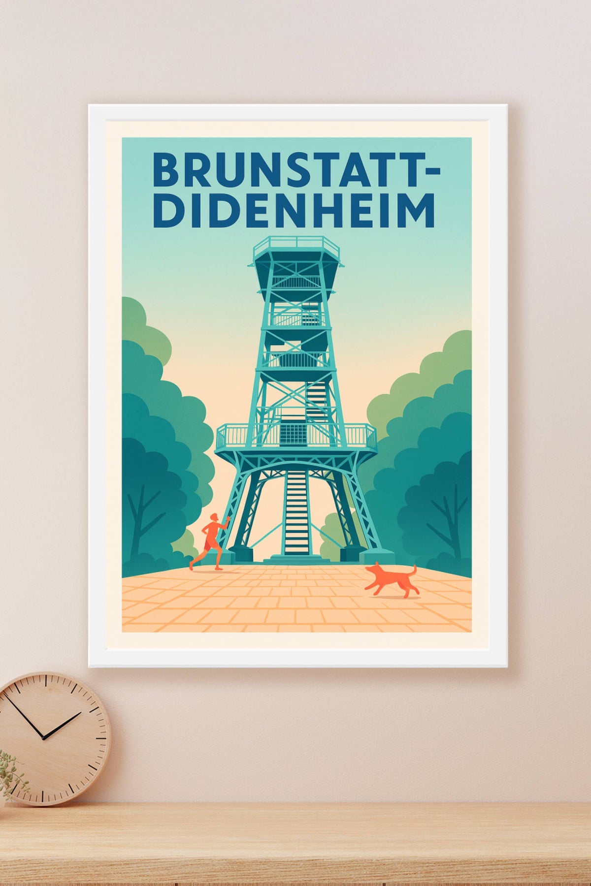 Affiche de Brunstatt-Didenheim - Charme paysager et dynamisme local