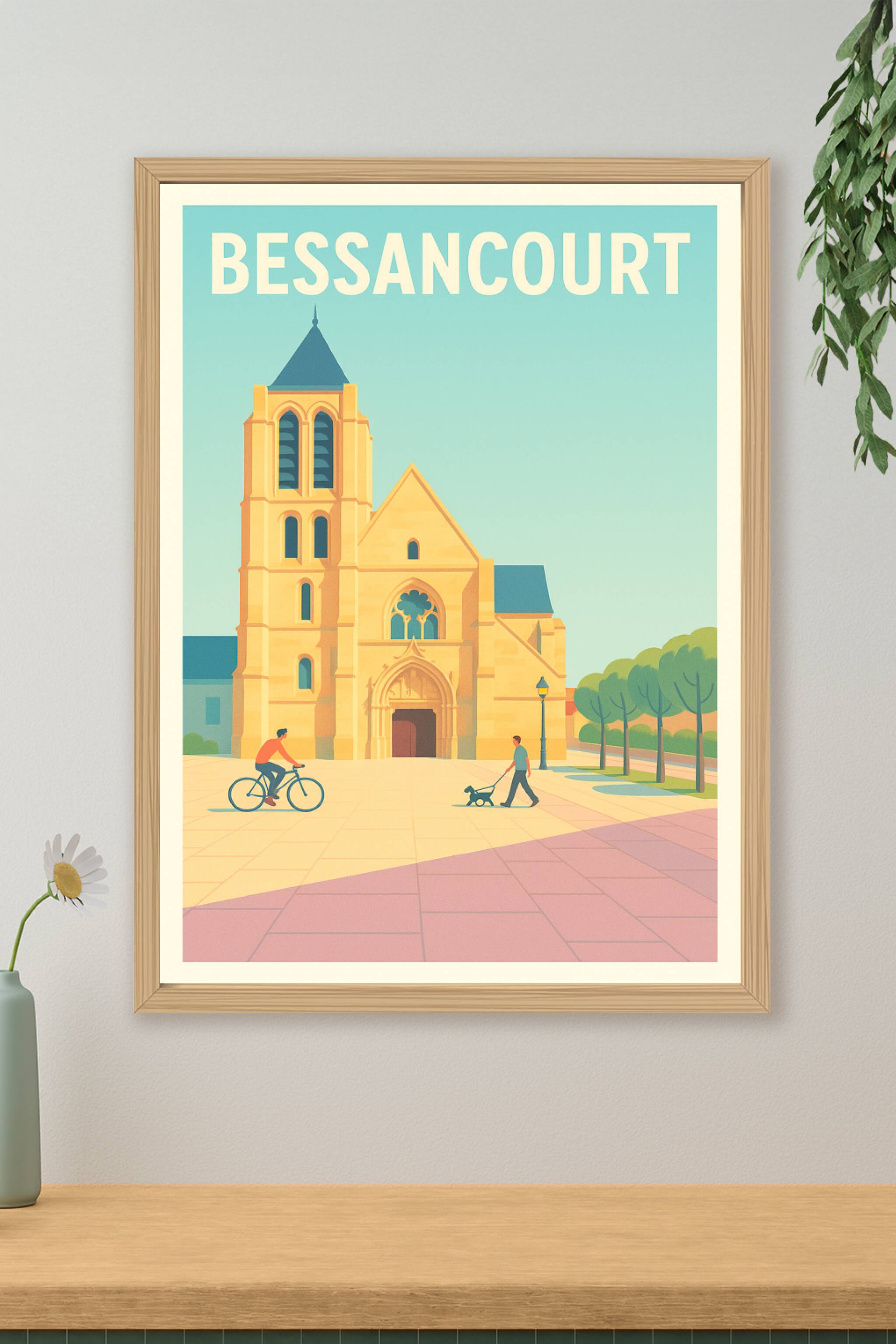 Affiche de Bessancourt - Charme et Sérénité au Cœur de la Ville