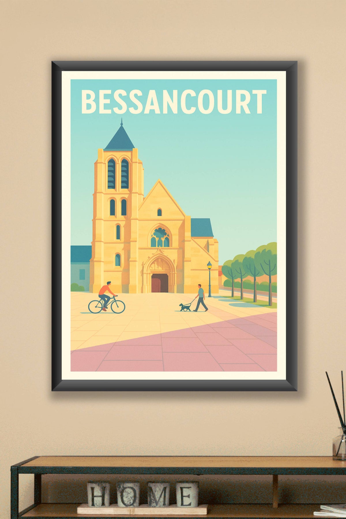 Affiche de Bessancourt - Charme et Sérénité au Cœur de la Ville