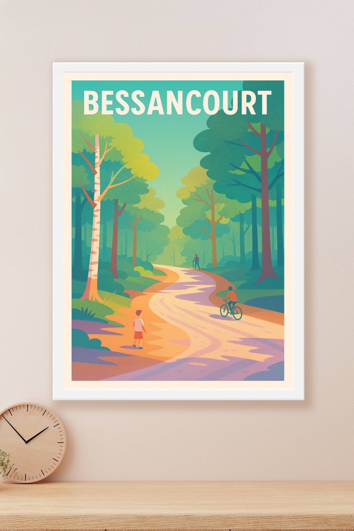 Affiche de Bessancourt - Promenade bucolique en forêt
