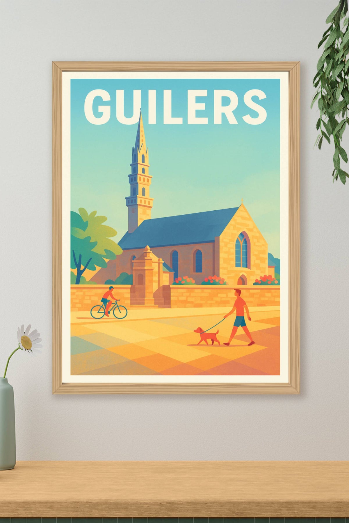 Affiche de Guilers - Charme et Sérénité Bretonne