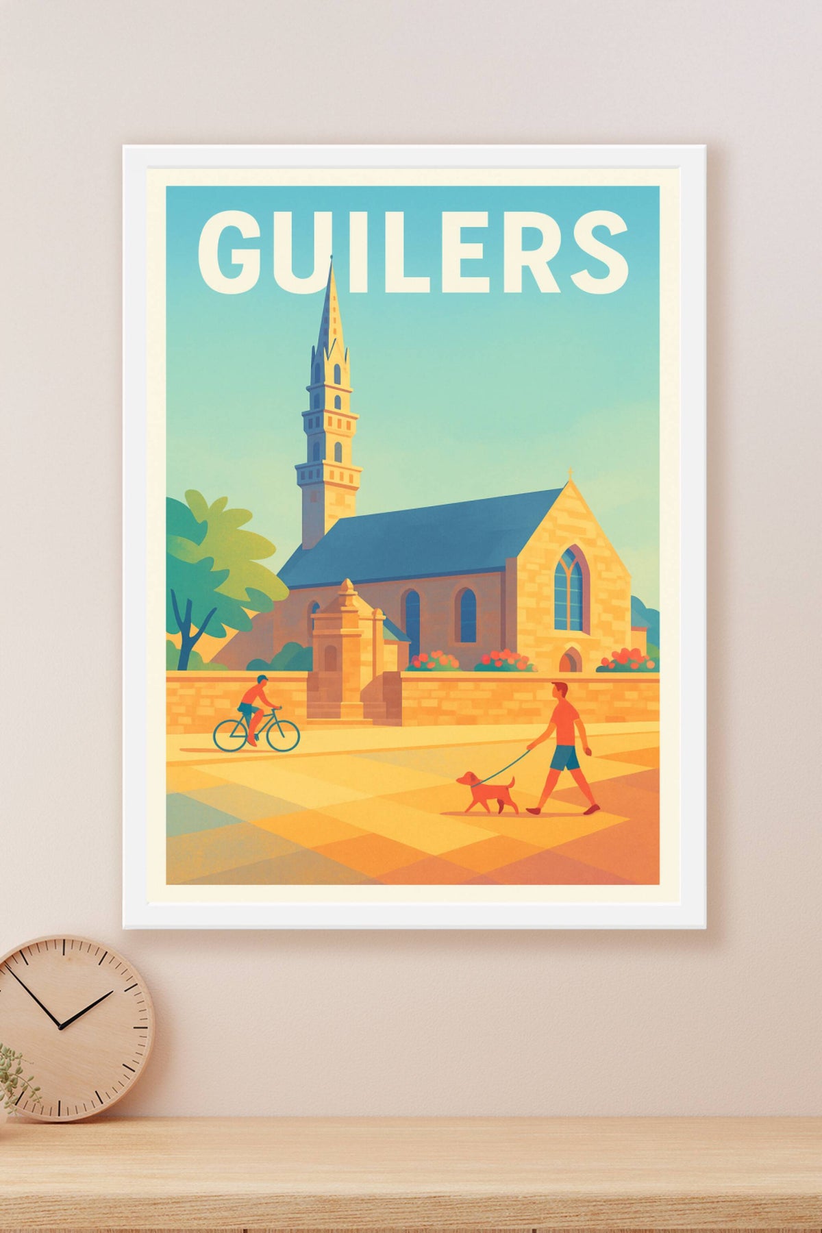 Affiche de Guilers - Charme et Sérénité Bretonne