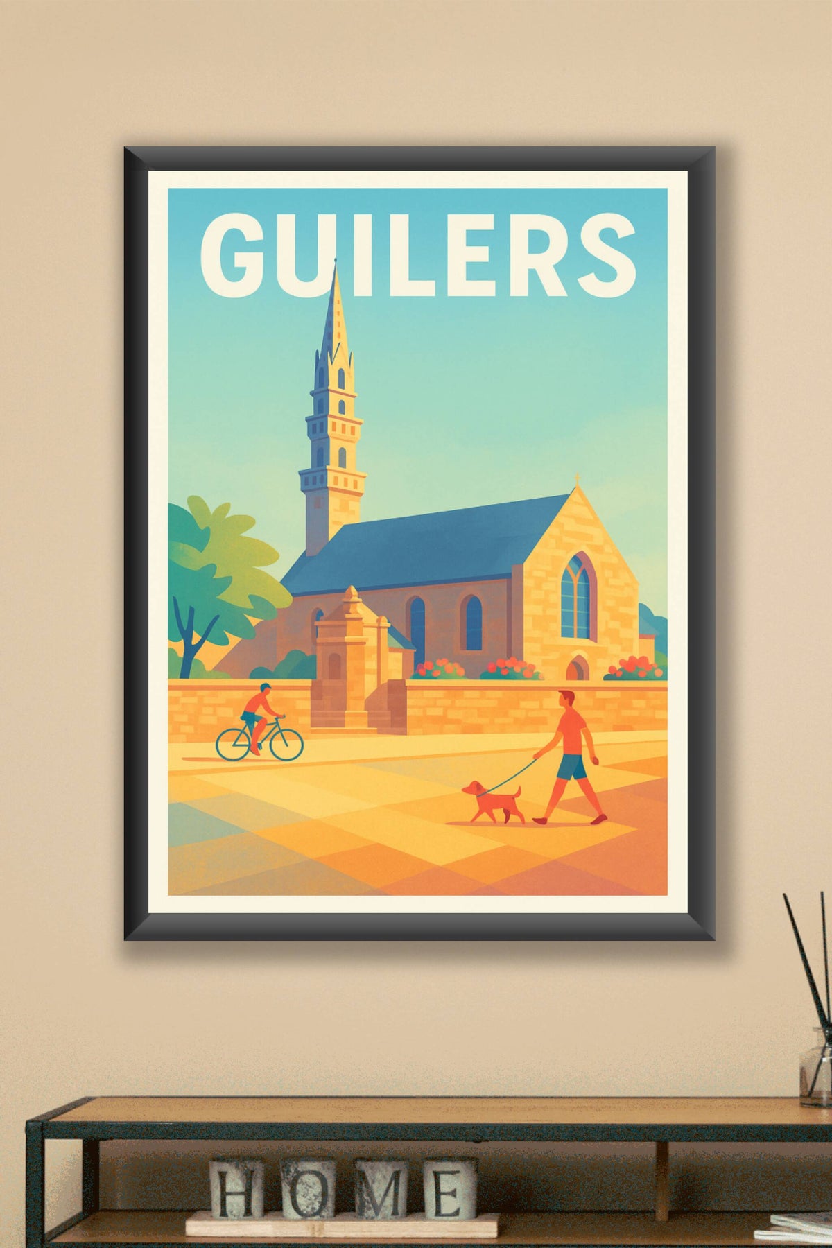 Affiche de Guilers - Charme et Sérénité Bretonne