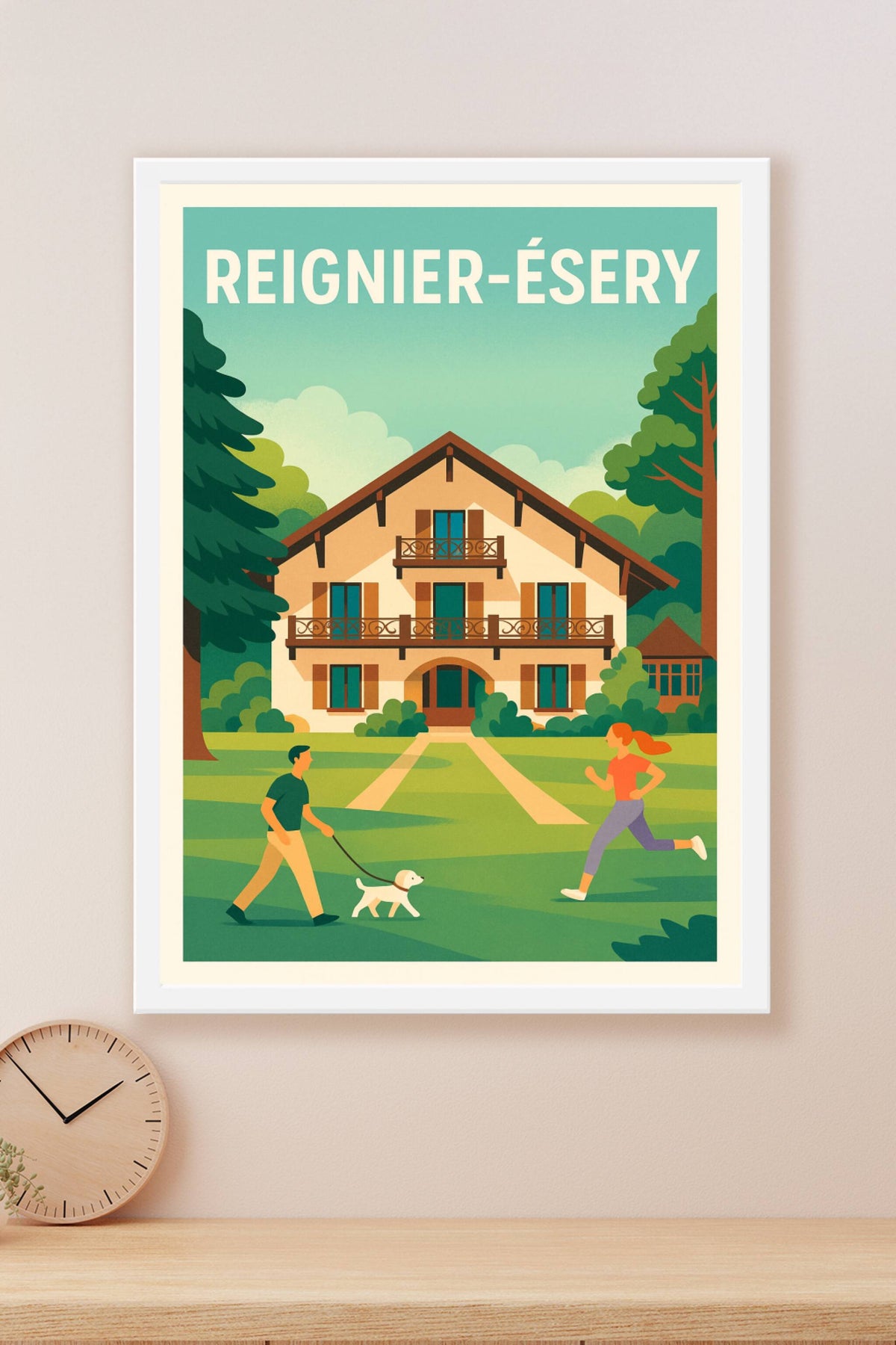 Affiche de Reignier-Ésery - Ambiance paisible et nature