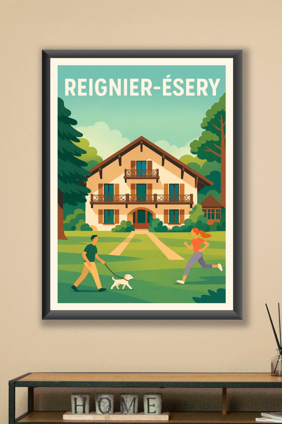 Affiche de Reignier-Ésery - Ambiance paisible et nature