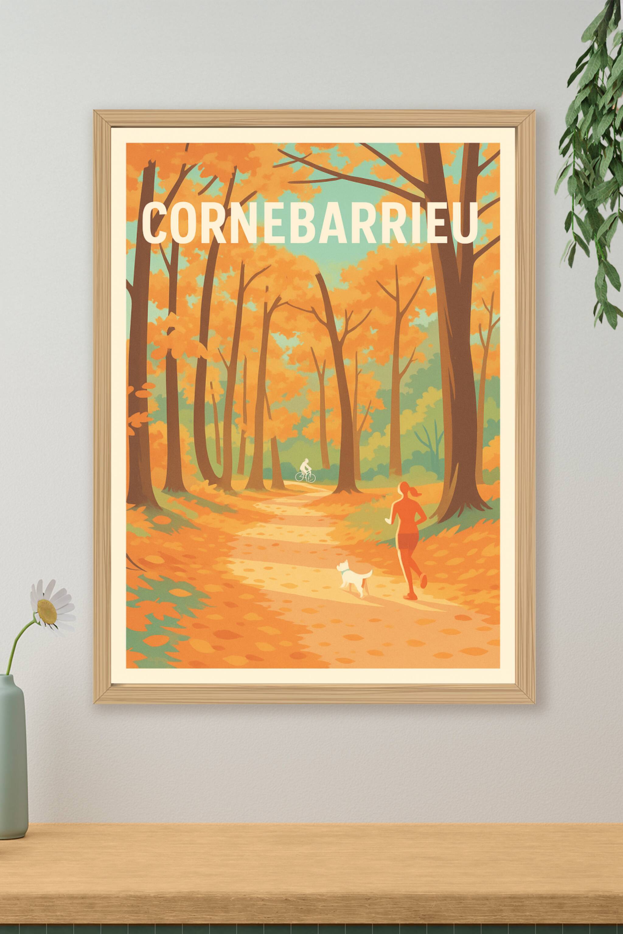 Affiche de Cornebarrieu - Promenade automnale en pleine nature